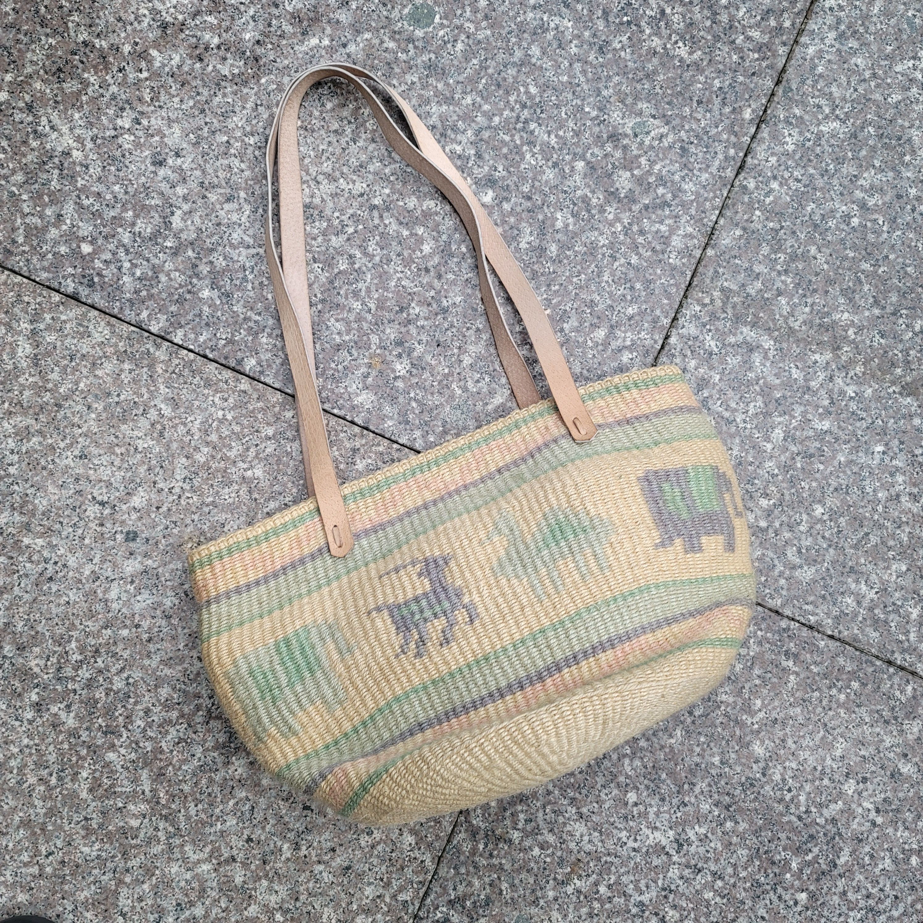 Other Vintage natural fiber woven tote bag Size ONE SIZE - 1 Thumbnail