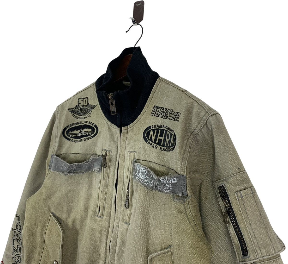 Other VINTAGE NHRA DRAG RACING CHAMPIONSHIP BOMBER JACKET Size US M / EU 48-50 / 2 - 5 Thumbnail