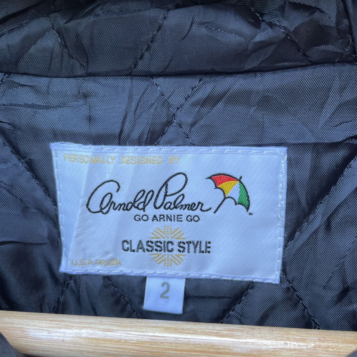 Vintage 💥Vintage Arnold Palmer Deep Pile Hooded Zipper Up Jacket Size US M / EU 48-50 / 2 - 6 Thumbnail