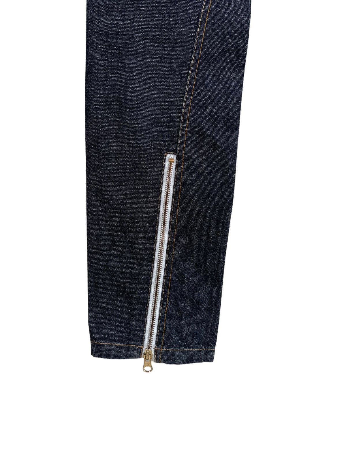 PPFM PPFM Zippable Back Zip Hem Skinny Denim Jeans Size US 30 / EU 46 - 17 Thumbnail
