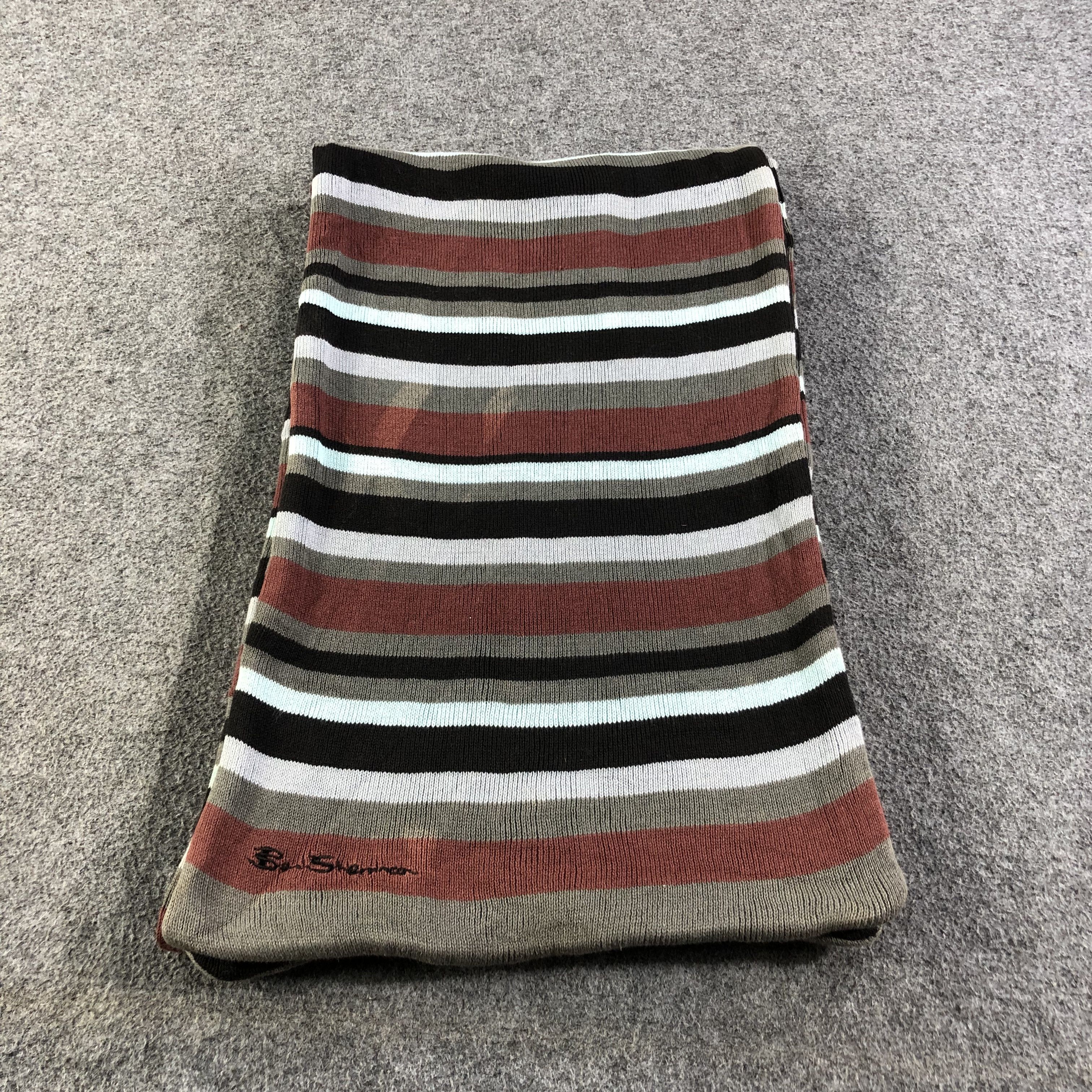 Ben Sherman Ben Sherman Wool Scarf Muffler V1182 Size ONE SIZE - 2 Thumbnail