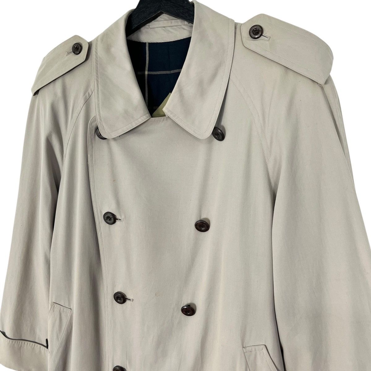 Burberry × Vintage Vintage Burberrys Trench Coat Size L / US 10 / IT 46 - 3 Thumbnail