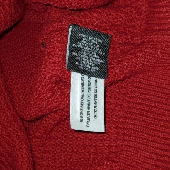 John Bartlett John Bartlett Consensus Cayenne Heavy Cable Knitwear Ski Hol Size US XXL / EU 58 / 5 - 10 Thumbnail