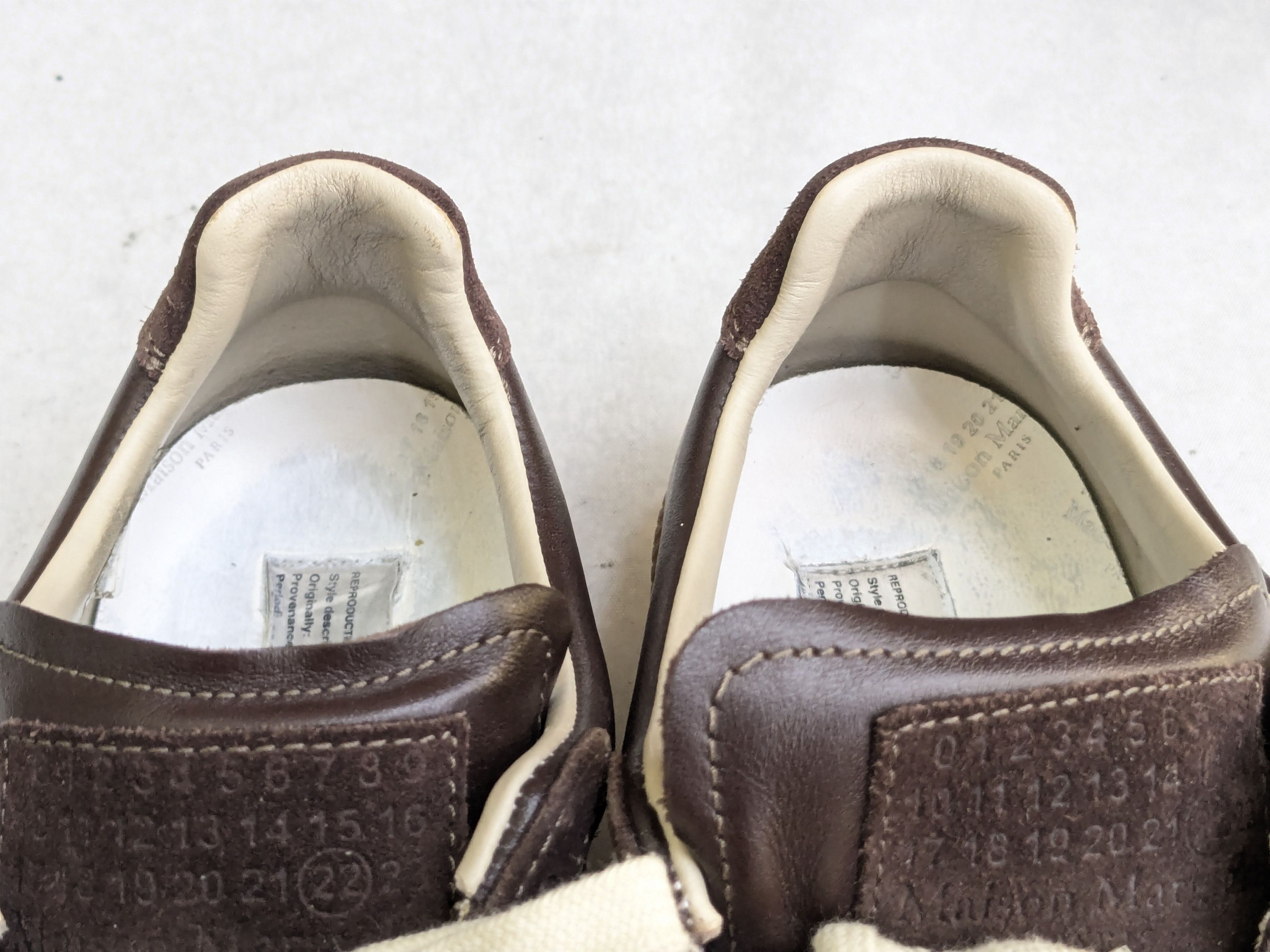 Maison Margiela Maison Margiela Replica GAT Brown 9 42 Low Tops Gum Size US 9 / EU 42 - 6 Thumbnail