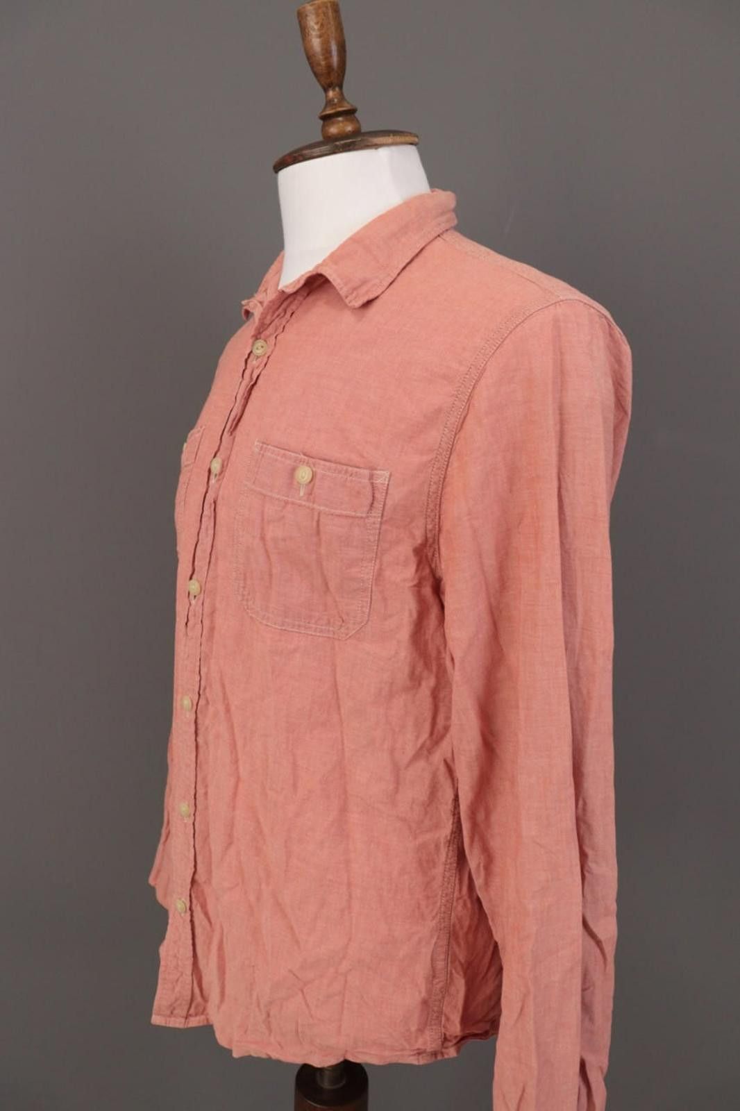 Denim & Supply Ralph Lauren Denim & Supply Ralph Lauren Peach Pockets Shirt Sz L Size US L / EU 52-54 / 3 - 10 Thumbnail