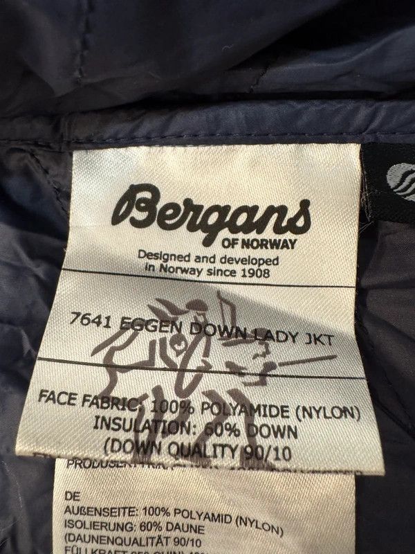 Bergans Bergans 7641 Eggen Down Lady Jacket Pertex Primaloft PufferL Size L / US 10 / IT 46 - 10 Thumbnail