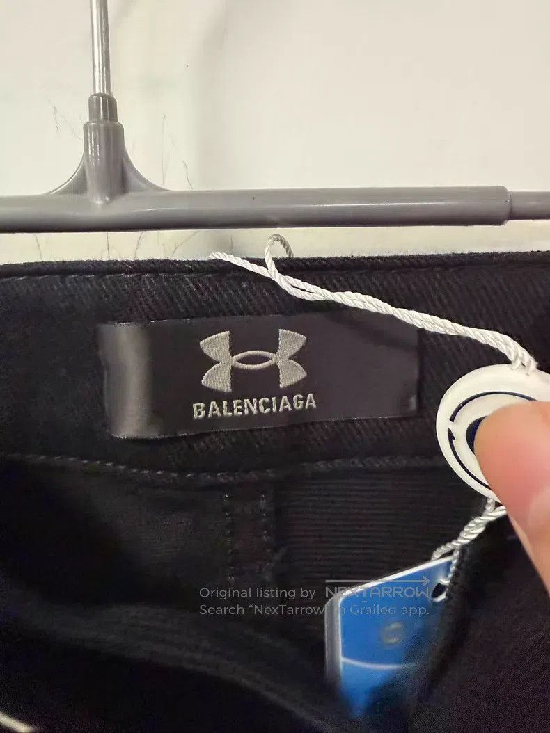Balenciaga Balenciaga size S Co-branded Baggy Loose Denim Pants Size Size US 27 - 3 Thumbnail