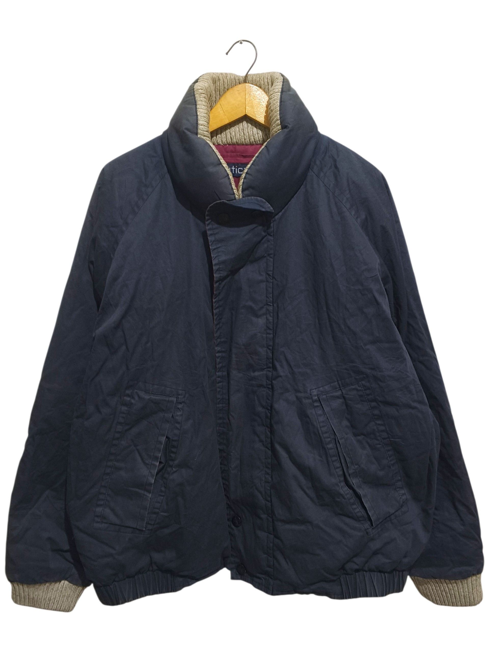Nautica VINTAGE NAUTICA BOMBERS DOWN JACKET Size US L / EU 52-54 / 3 - 2 Thumbnail