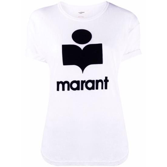Isabel Marant Etoile ISABEL MARANT ETOILE Women Tops A1N09E TS0004FA 20WH WHITE Size M / US 6-8 / IT 42-44 - 1 Thumbnail