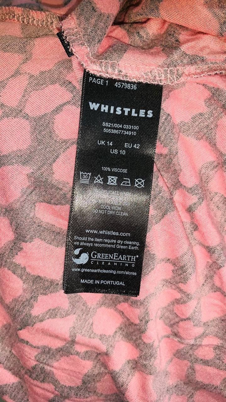 Whistles WHISTLES | Giraffe Print Wrap Mini Dress | US 10 UK 14 | NWT Size XL / US 12-14 / IT 48-50 - 9 Thumbnail