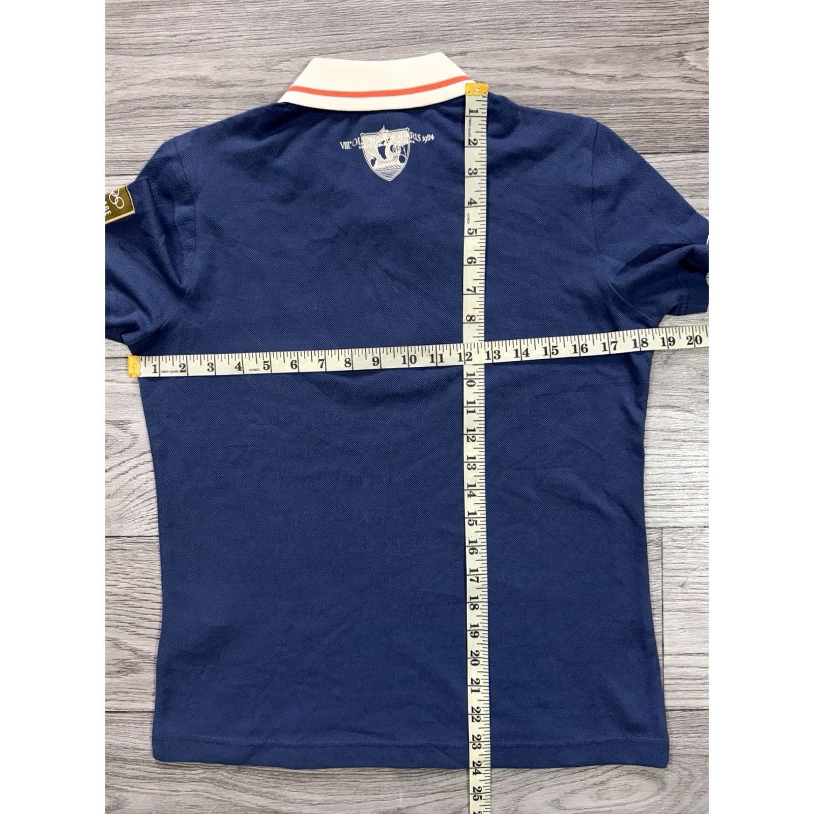 Lacoste Lacoste Polo Shirt The Heritage Collection Paris 1924 Navy Womens Size 38 Short Sleeve Shirt Womens Size XS / US 0-2 / IT 36-38 - 3 Thumbnail
