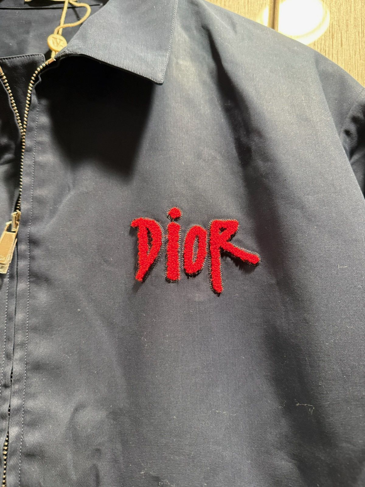 Dior Dior Stussy Navy Mechanic Jacket Size US L / EU 52-54 / 3 - 3 Thumbnail