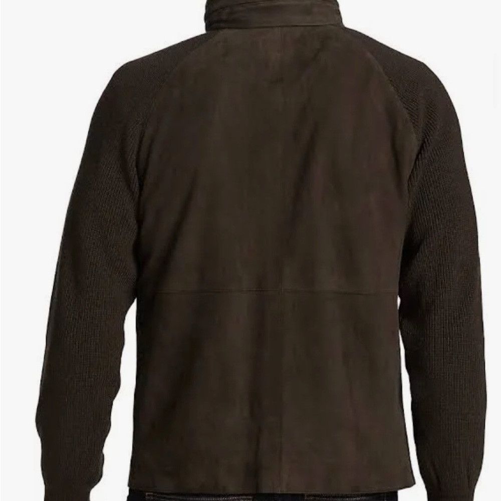 Emporio Armani Emporio Armani suede blouson jacket IT50 US40 Brown Size US M / EU 48-50 / 2 - 3 Thumbnail