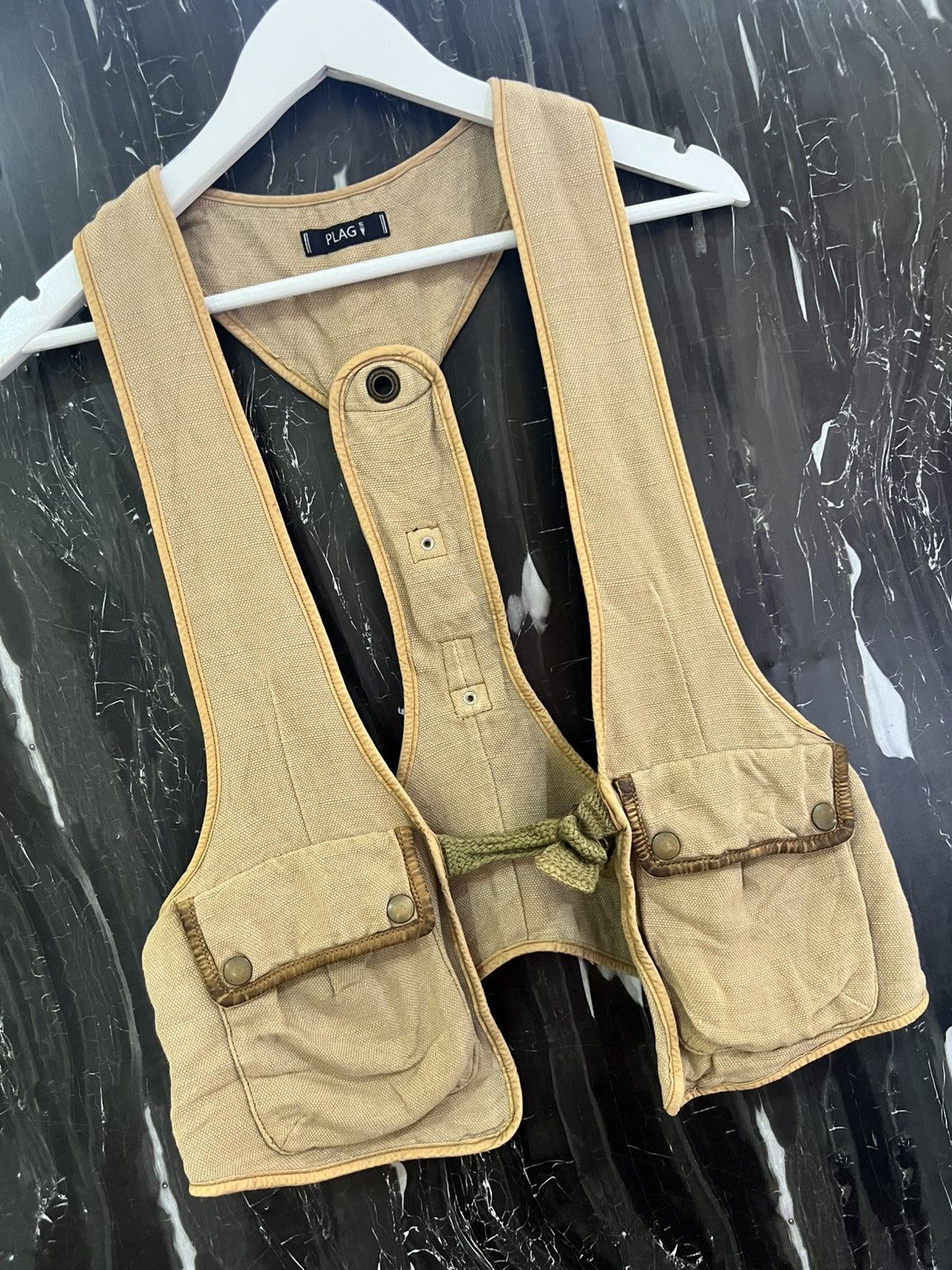 Japanese Brand PLAG Vest – Functional Japanese Streetwear Size US XL / EU 56 / 4 - 3 Thumbnail