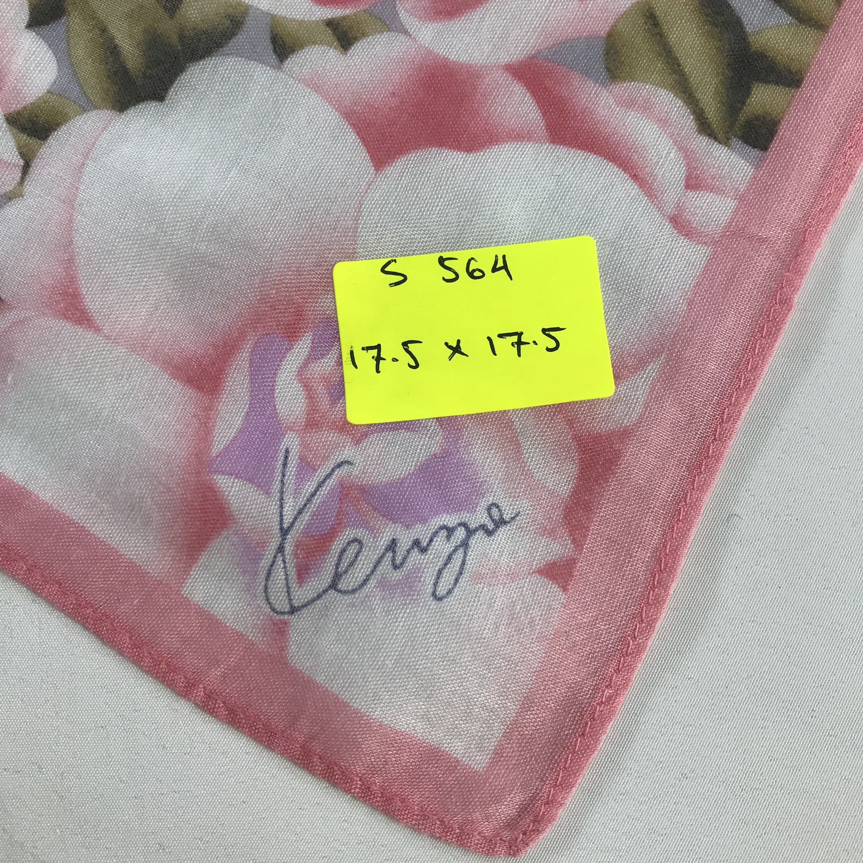 Kenzo × Vintage Kenzo Bandana / Handkerchief / Neckerchief - S564 Size ONE SIZE - 5 Thumbnail