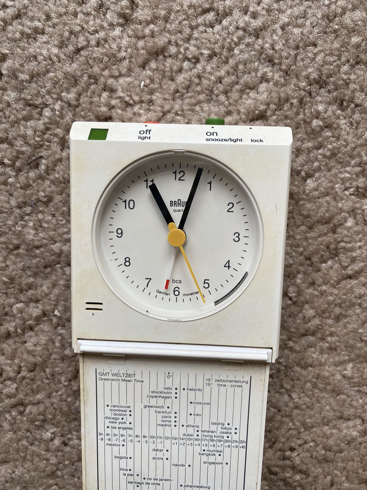 Braun × Supreme Supreme Braun travel alarm clock white SS15 authentic Size ONE SIZE - 7 Thumbnail