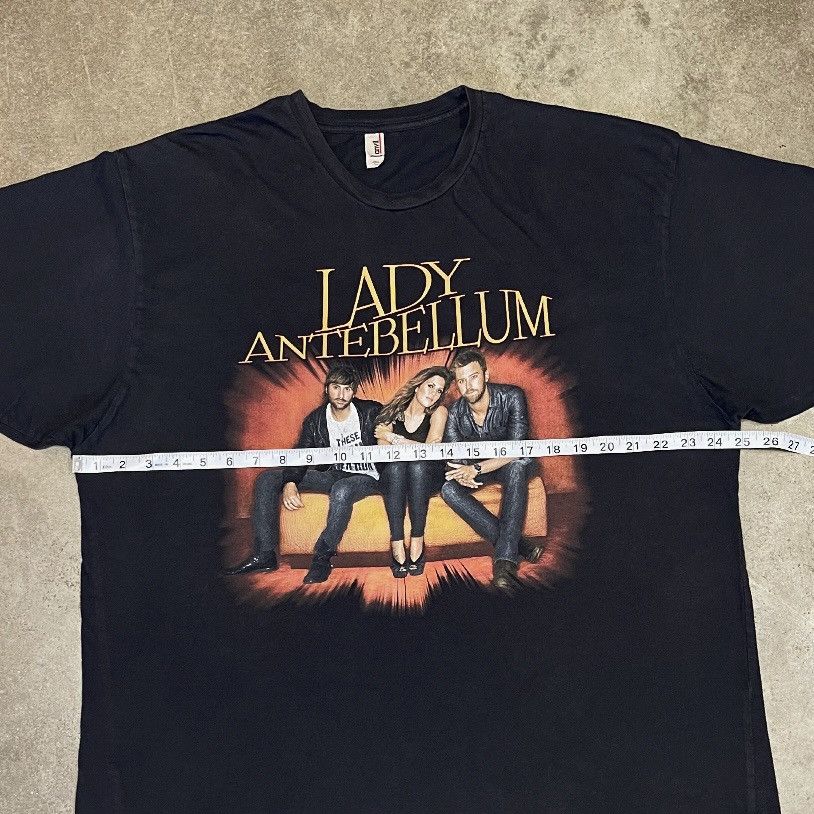 Anvil Lady Antebellum Band Tee Graphic Concert T-Shirt Size US XXL / EU 58 / 5 - 6 Thumbnail