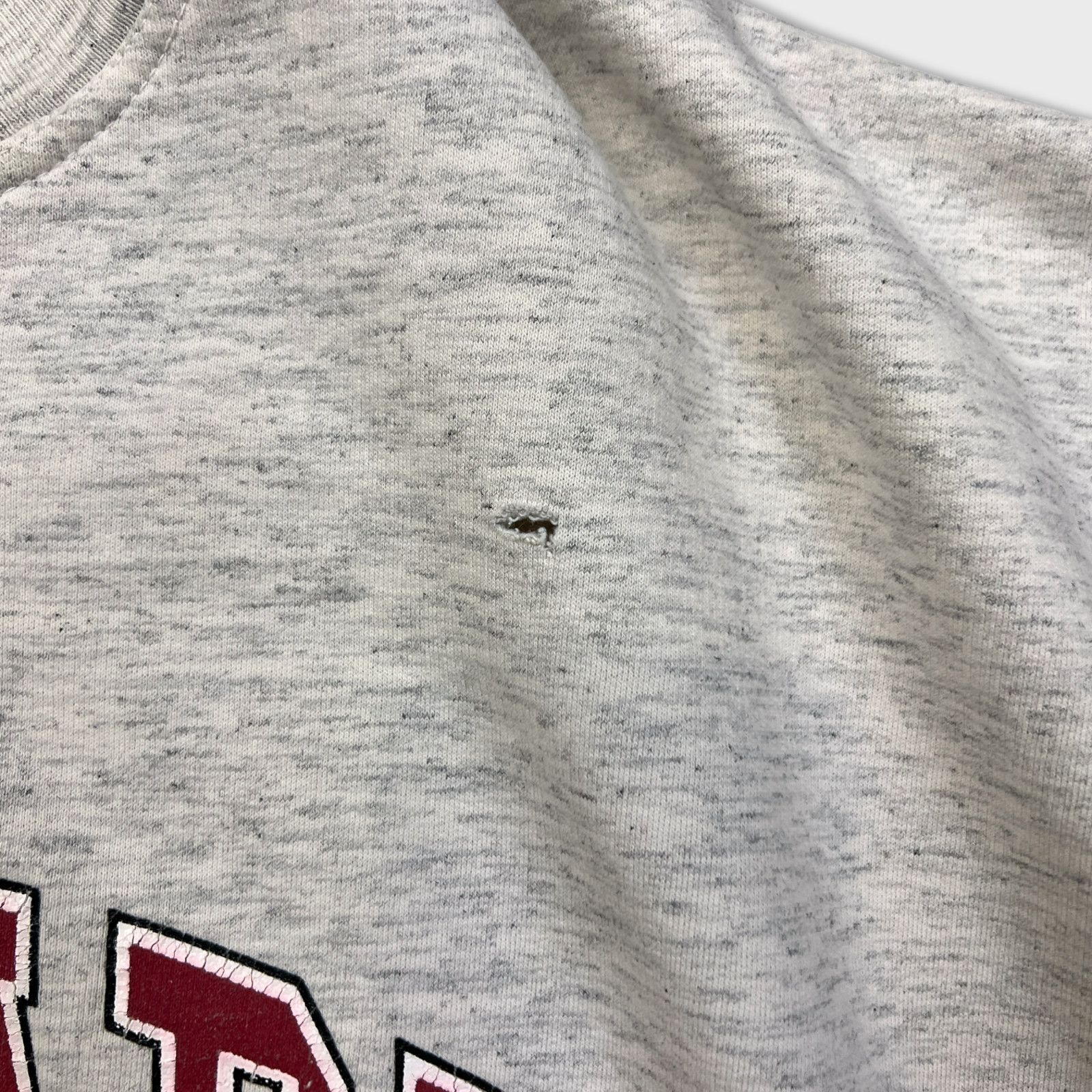 Vintage Vintage 90s Harvard University Sweatshirt League Distressed Size US L / EU 52-54 / 3 - 4 Thumbnail