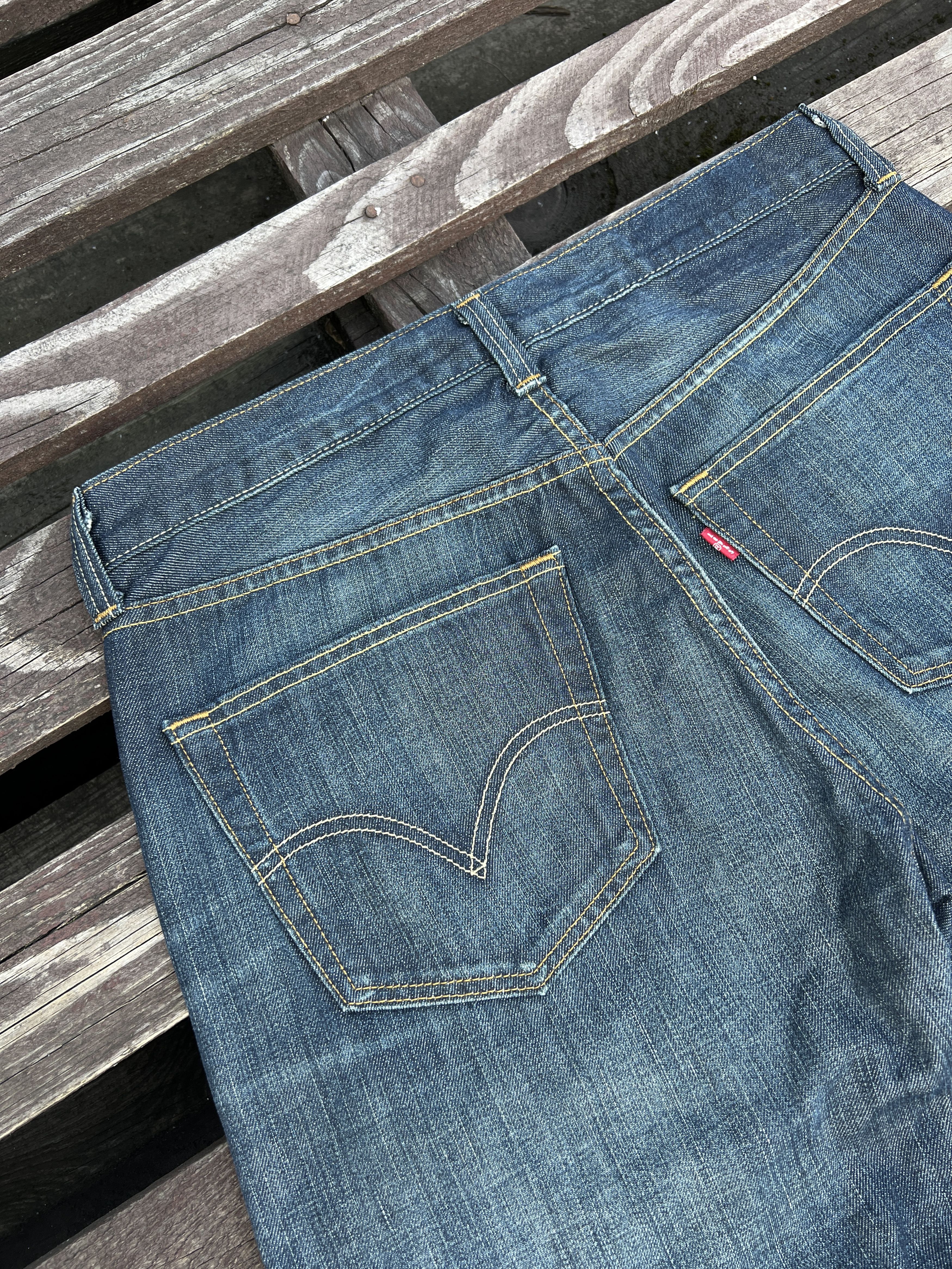Levi's Levis 501 Vintage Washed Denim Jeans Size US 34 / EU 50 - 3 Thumbnail