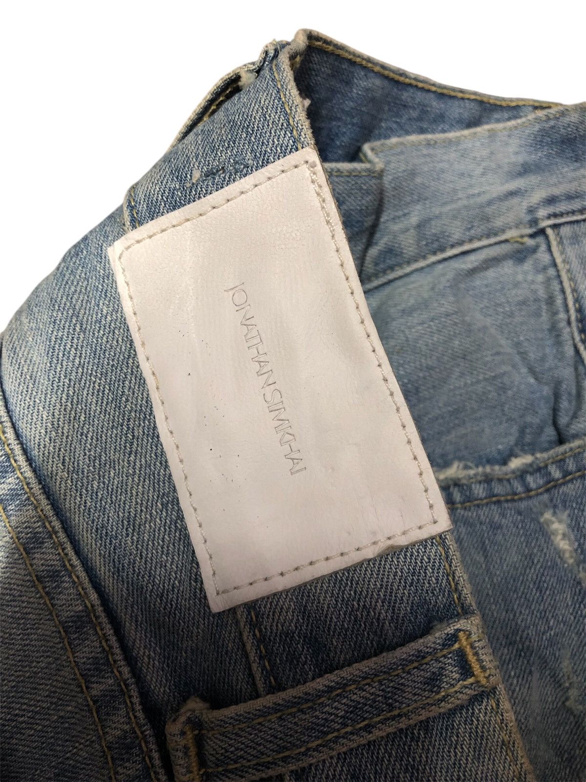 Designer × Jonathan Simkhai × Vintage Vintage Jonathan Simkhai Denim Jeans (unisex) Size 28" / US 6 / IT 42 - 9 Thumbnail