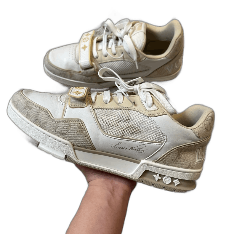 Louis Vuitton Louis Vuitton Trainer Sneakers with Velcro Strap Size US 8.5 / EU 41-42 - 1 Thumbnail