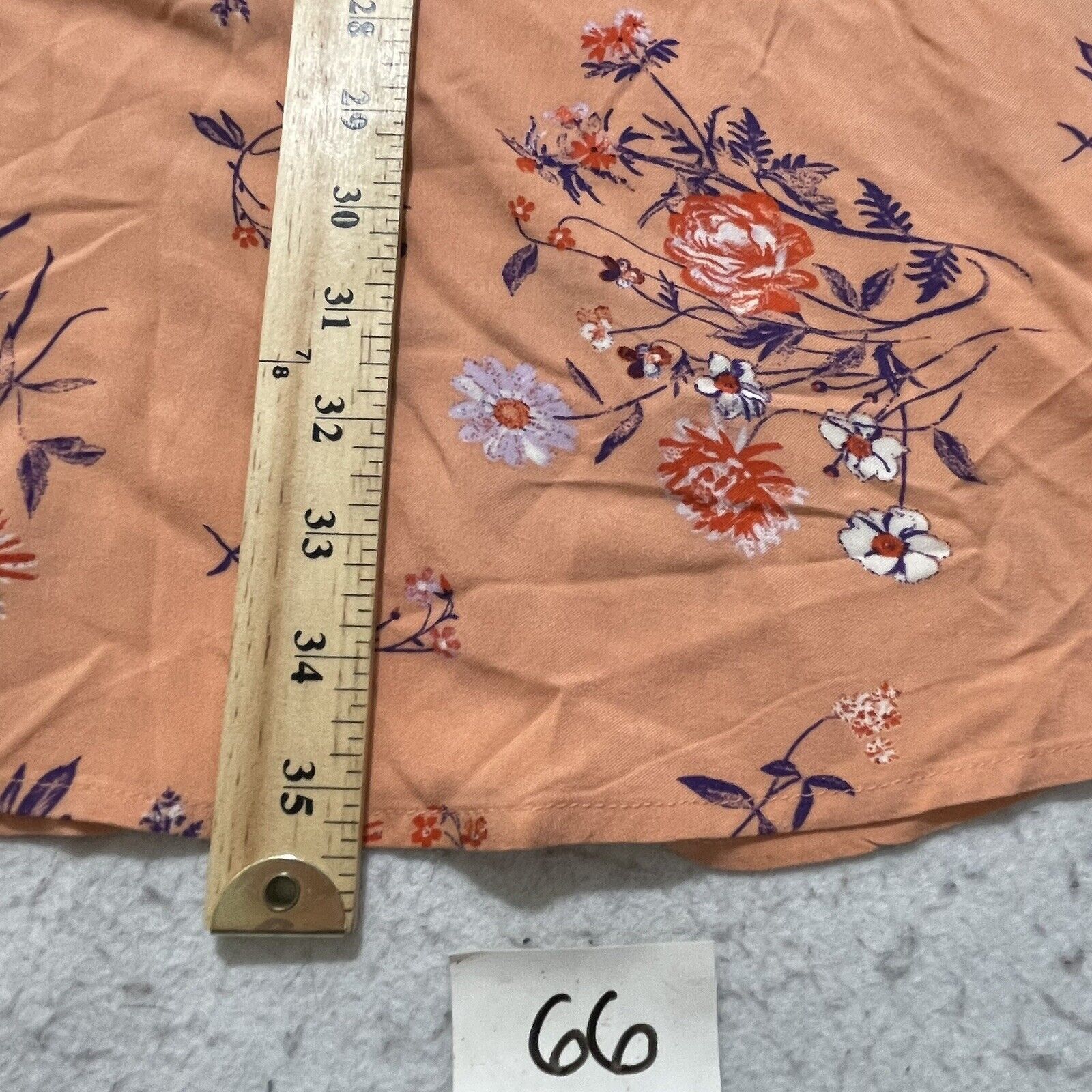 Nordstrom Abound Skater Dress Coral Aster Bouquet Pink Size XL / US 12-14 / IT 48-50 - 10 Thumbnail