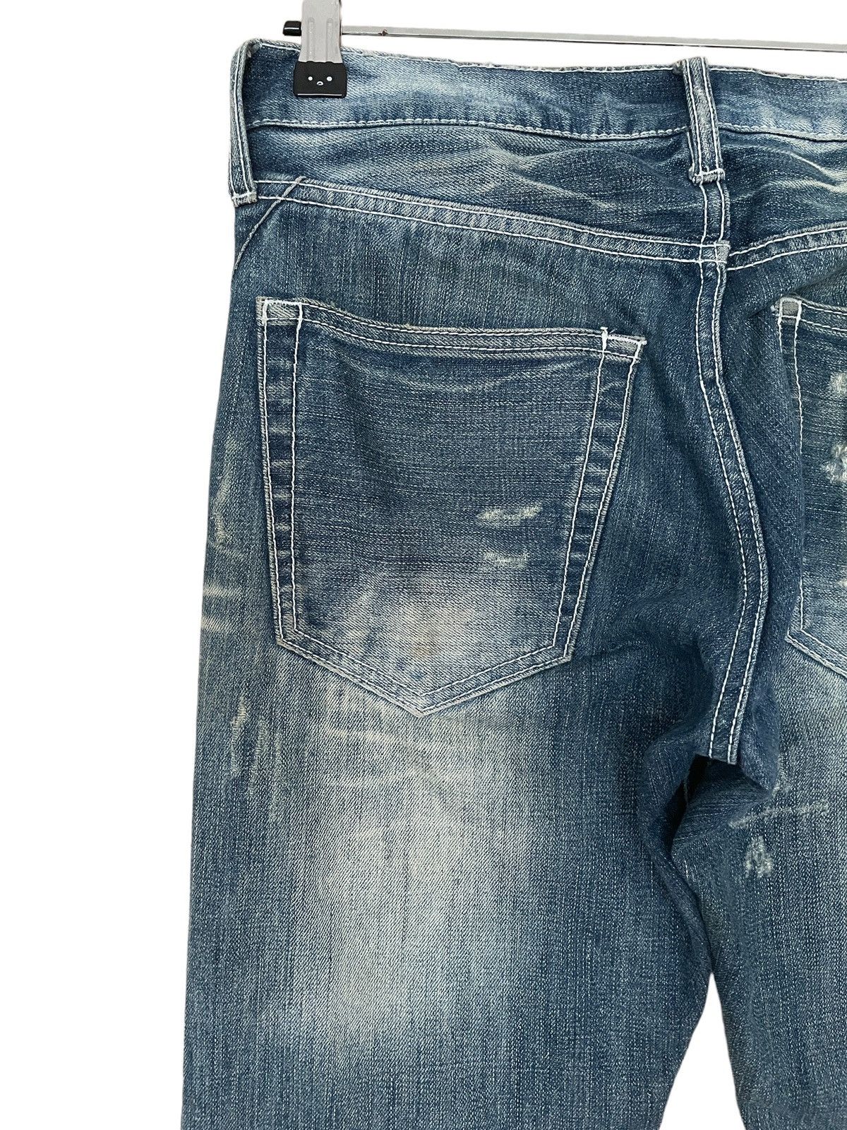 If Six Was Nine × Japanese Brand Vintage Japanese Brand Urban Craft Ripped Jeans 1990s Size US 32 / EU 48 - 5 Thumbnail