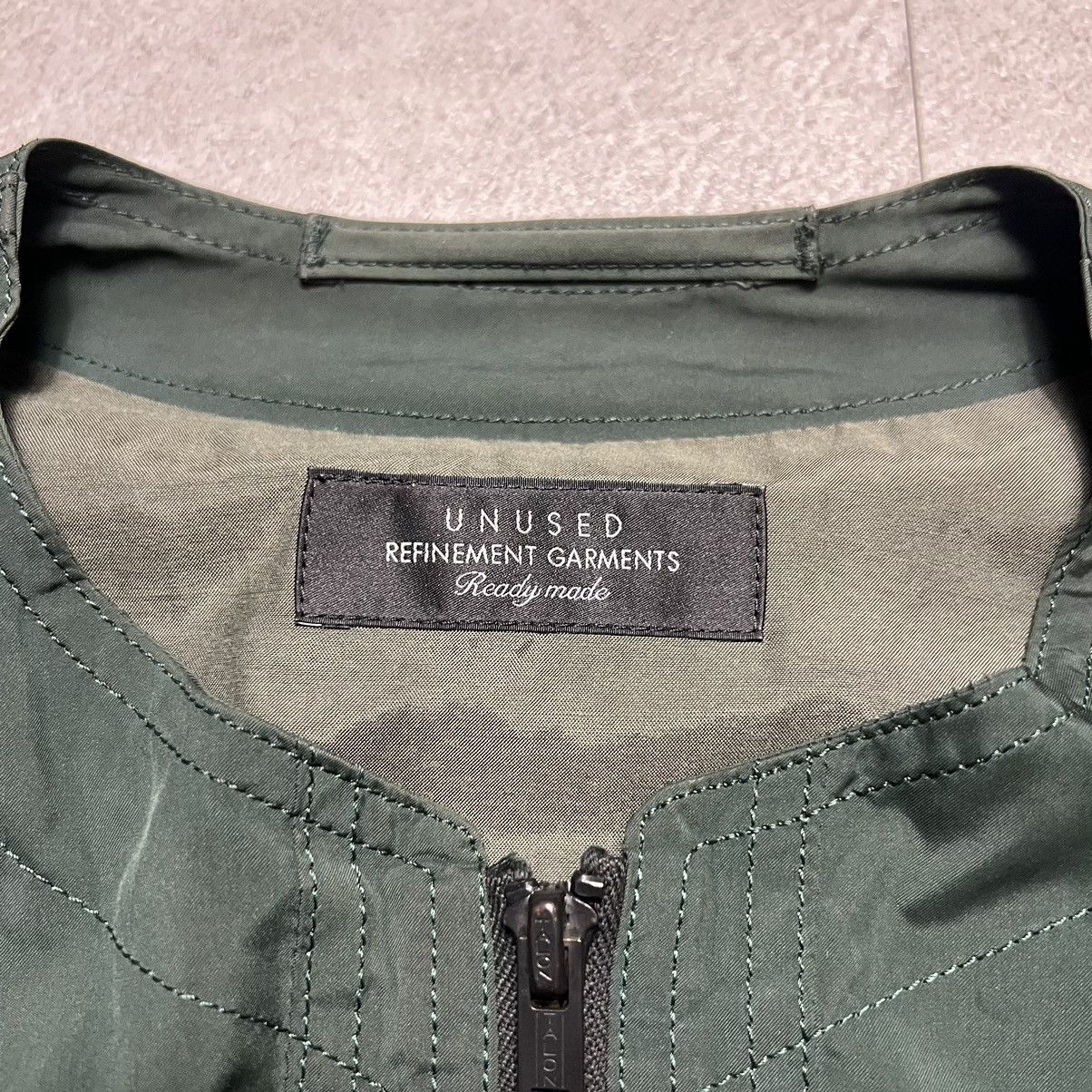 Japanese Brand × Unused unused multi lace bomber jacket Size US S / EU 44-46 / 1 - 3 Thumbnail