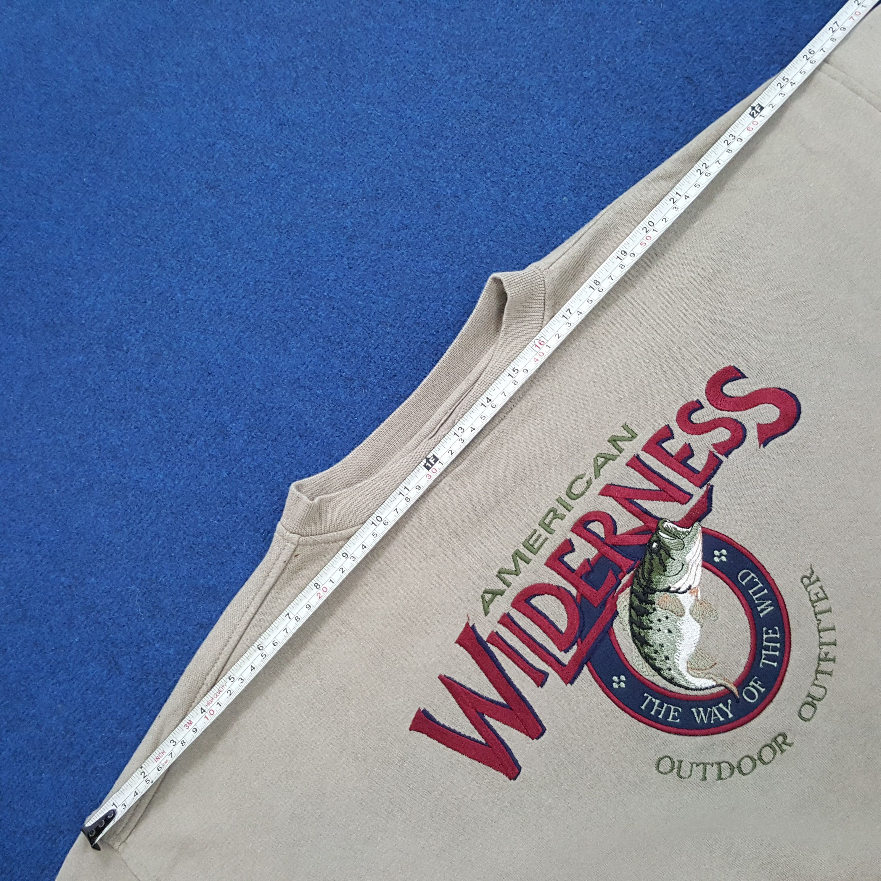 Vintage Vintage America Wilderness Outdoor Outfitter Sweatshirt Size US XXL / EU 58 / 5 - 11 Thumbnail