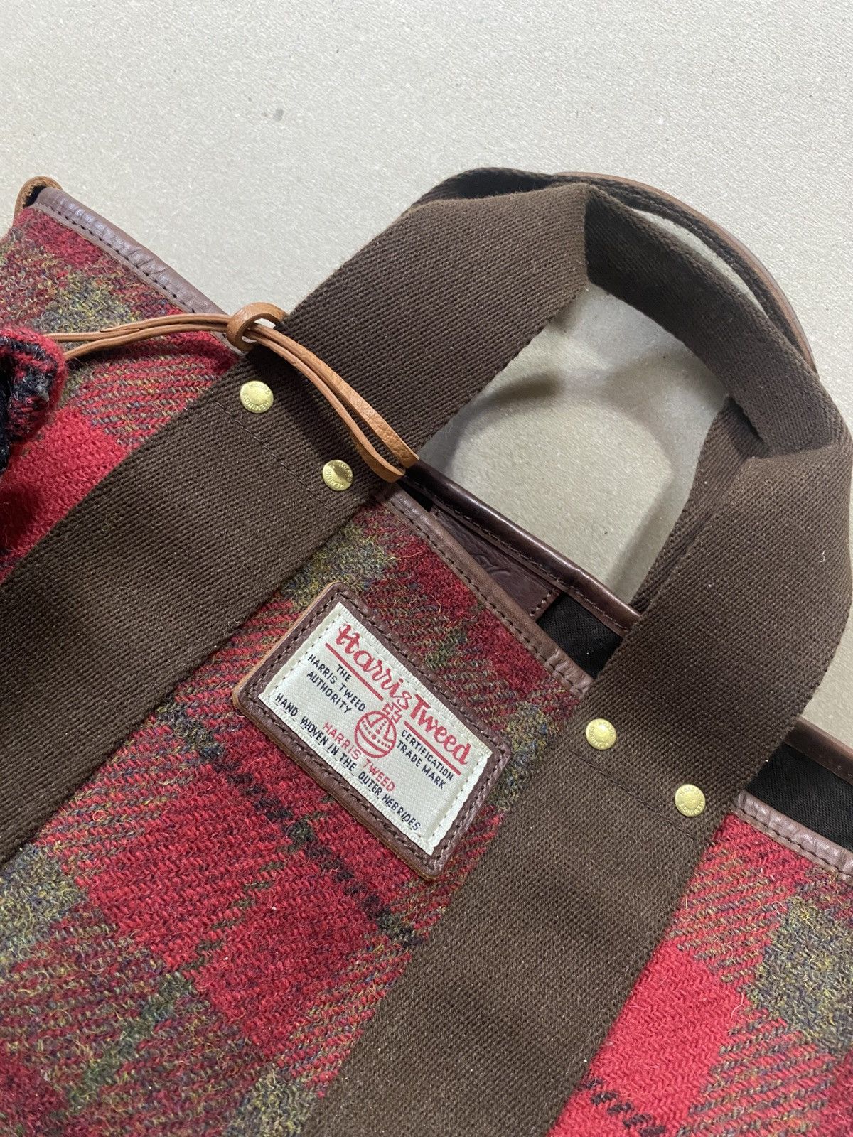 Harris Tweed × Vintage Harris Tweed Wool shoulder bag Size ONE SIZE - 2 Thumbnail