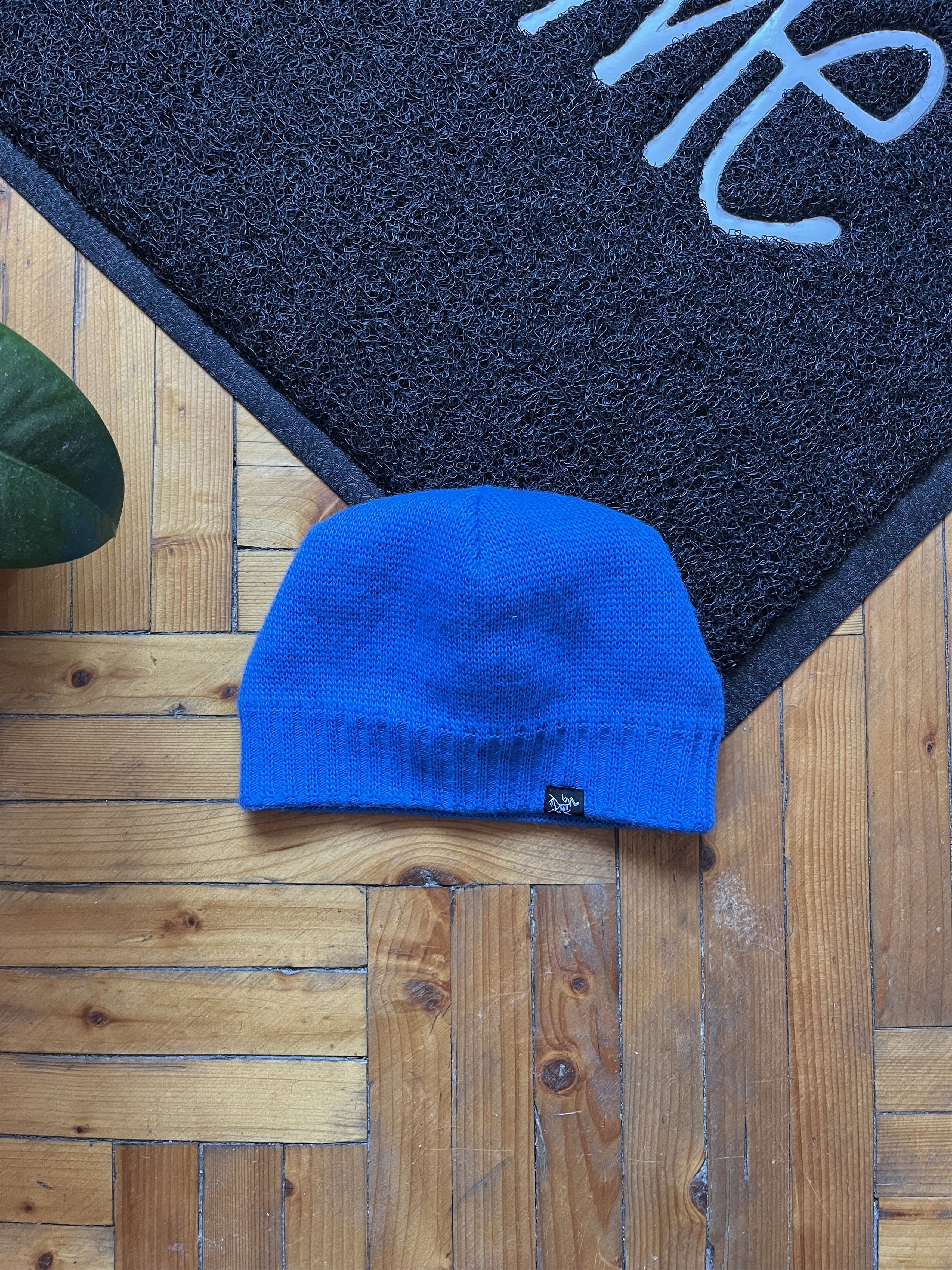 Arc'teryx Vintage Arcteryx Knitted Wool 90's Streetwear Blue Hat Size ONE SIZE - 2 Thumbnail