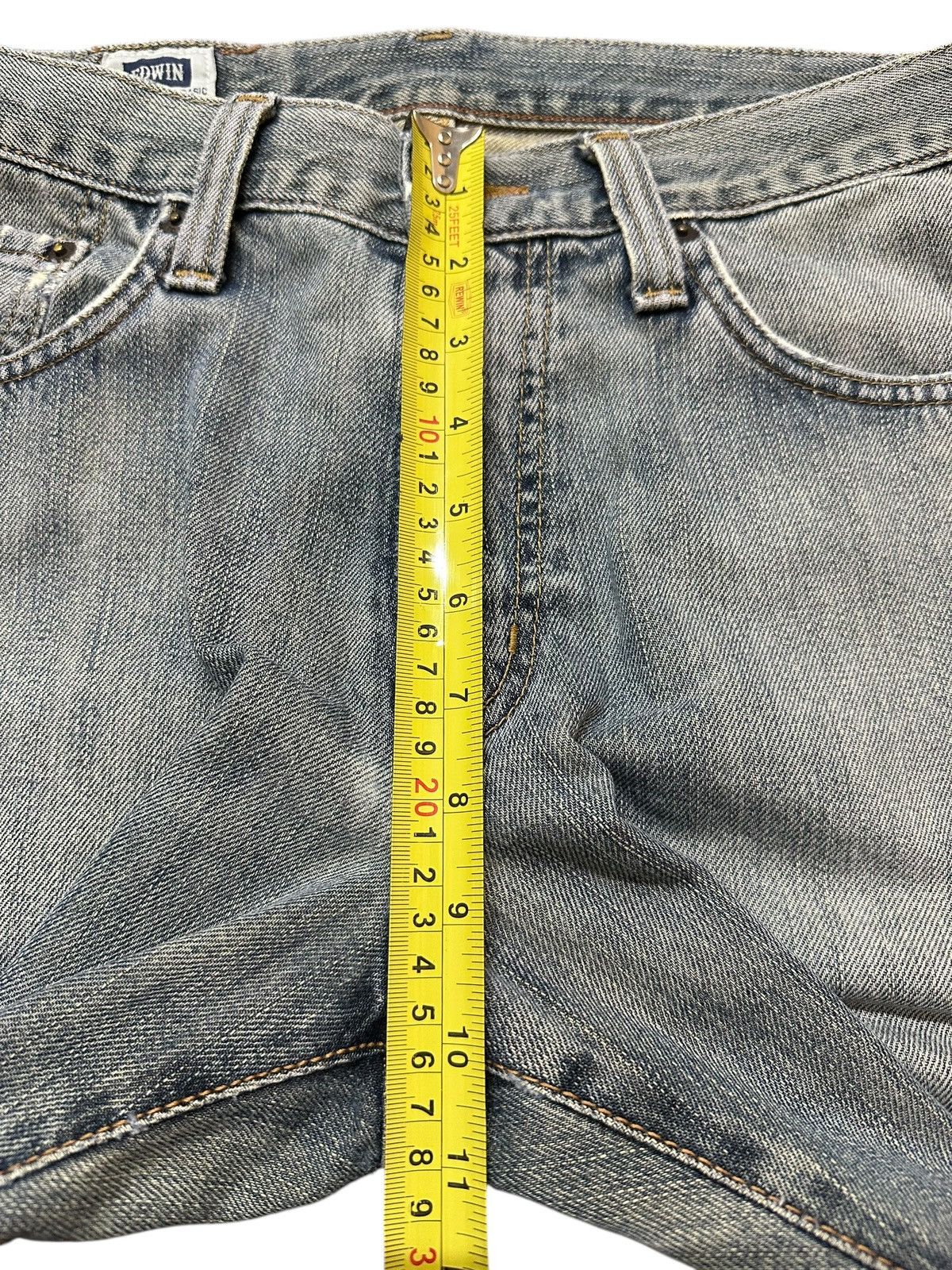 Edwin Vintage Japan Edwin 404 Blue Wash Style Baggy Jeans Size US 30 / EU 46 - 16 Thumbnail