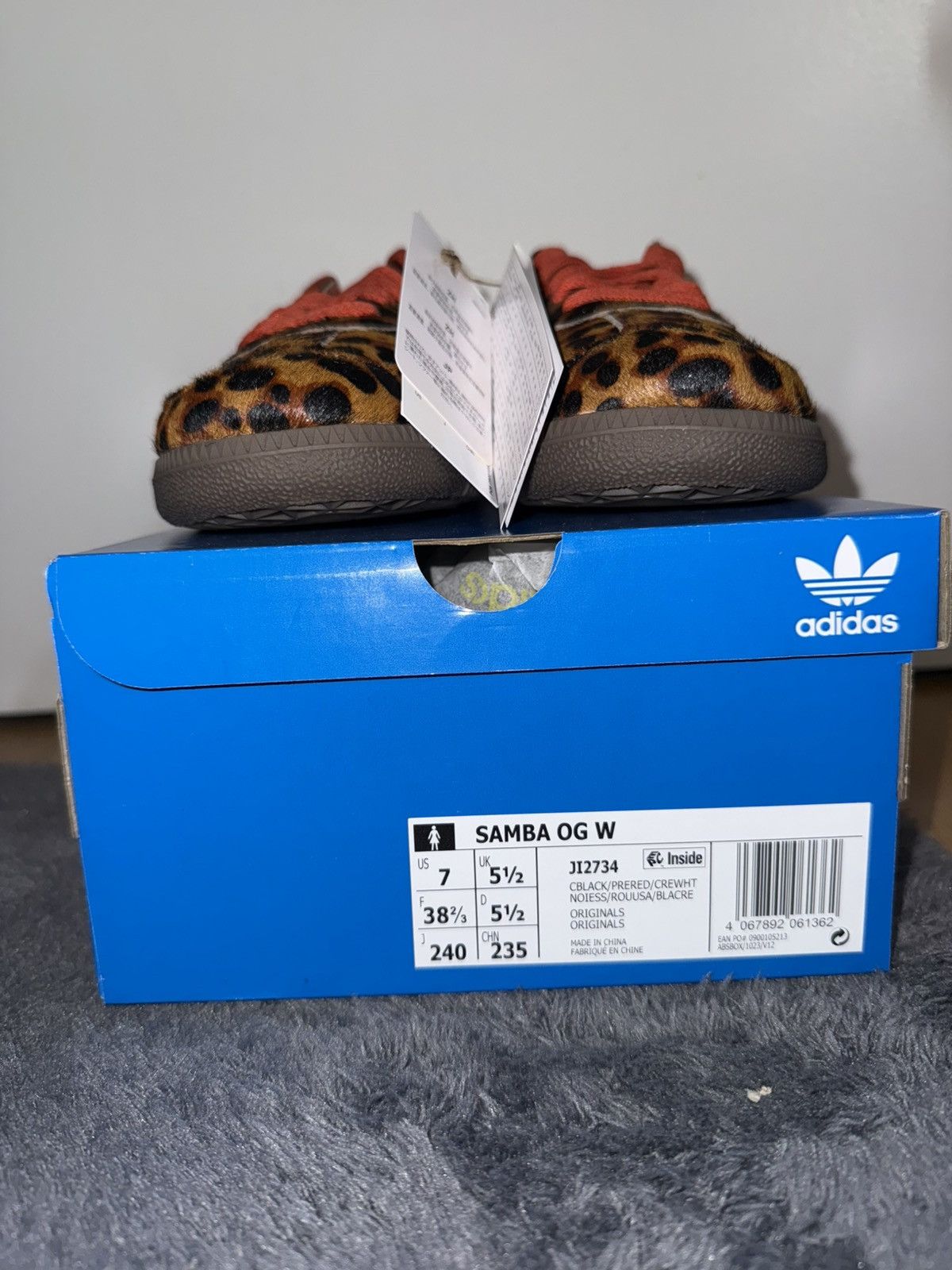Adidas Adidas Samba OG Léopard Size US 7 / IT 37 - 7 Thumbnail