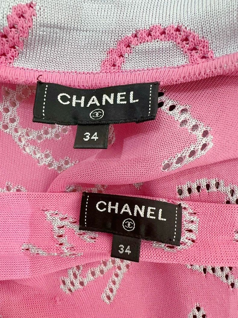 Chanel Chanel 20C full logo cardigan coat 2503-Nextarrow Size XXS / US 00 / IT 34 - 3 Thumbnail