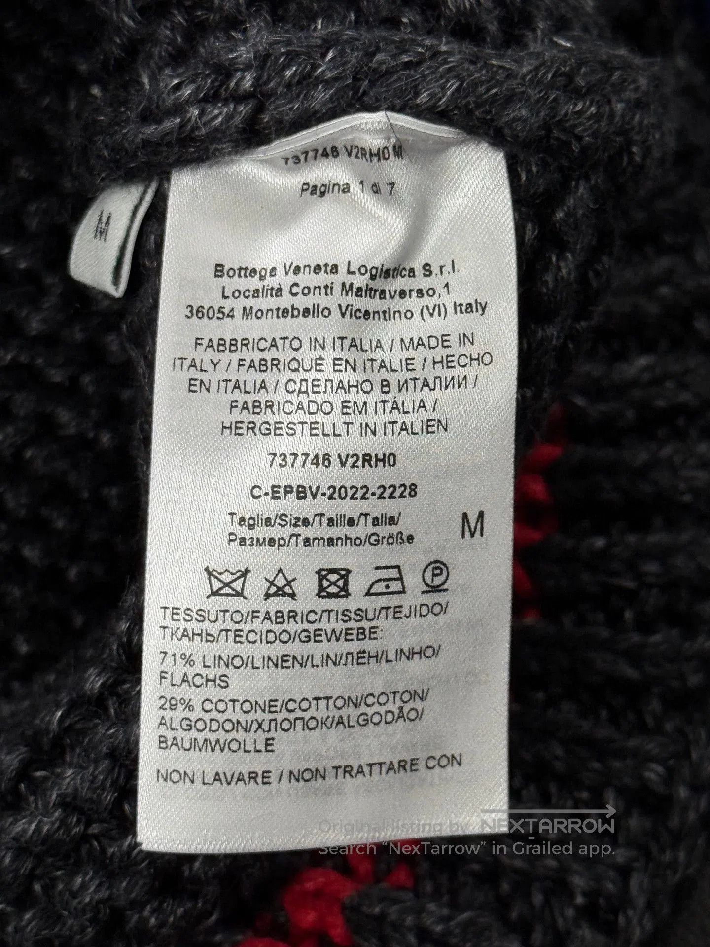 Bottega Veneta Bottega Veneta Men's Striped Knit Sweater. Size US M / EU 48-50 / 2 - 6 Thumbnail