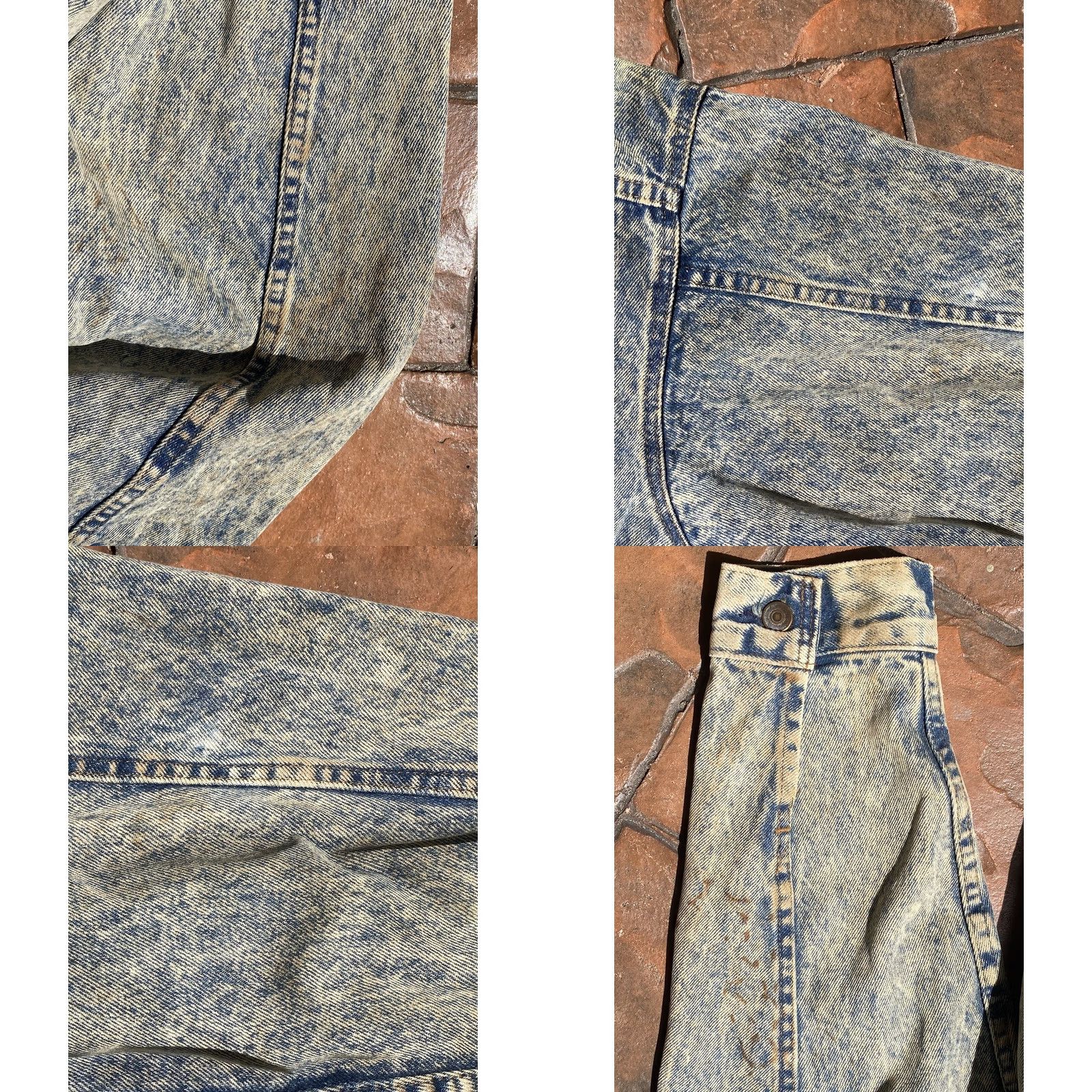 Denime VINTAGE Lyle Lovett Tour 1988 Denim Jacket Large USA Denim Jacket/Coat Size US L / EU 52-54 / 3 - 9 Thumbnail