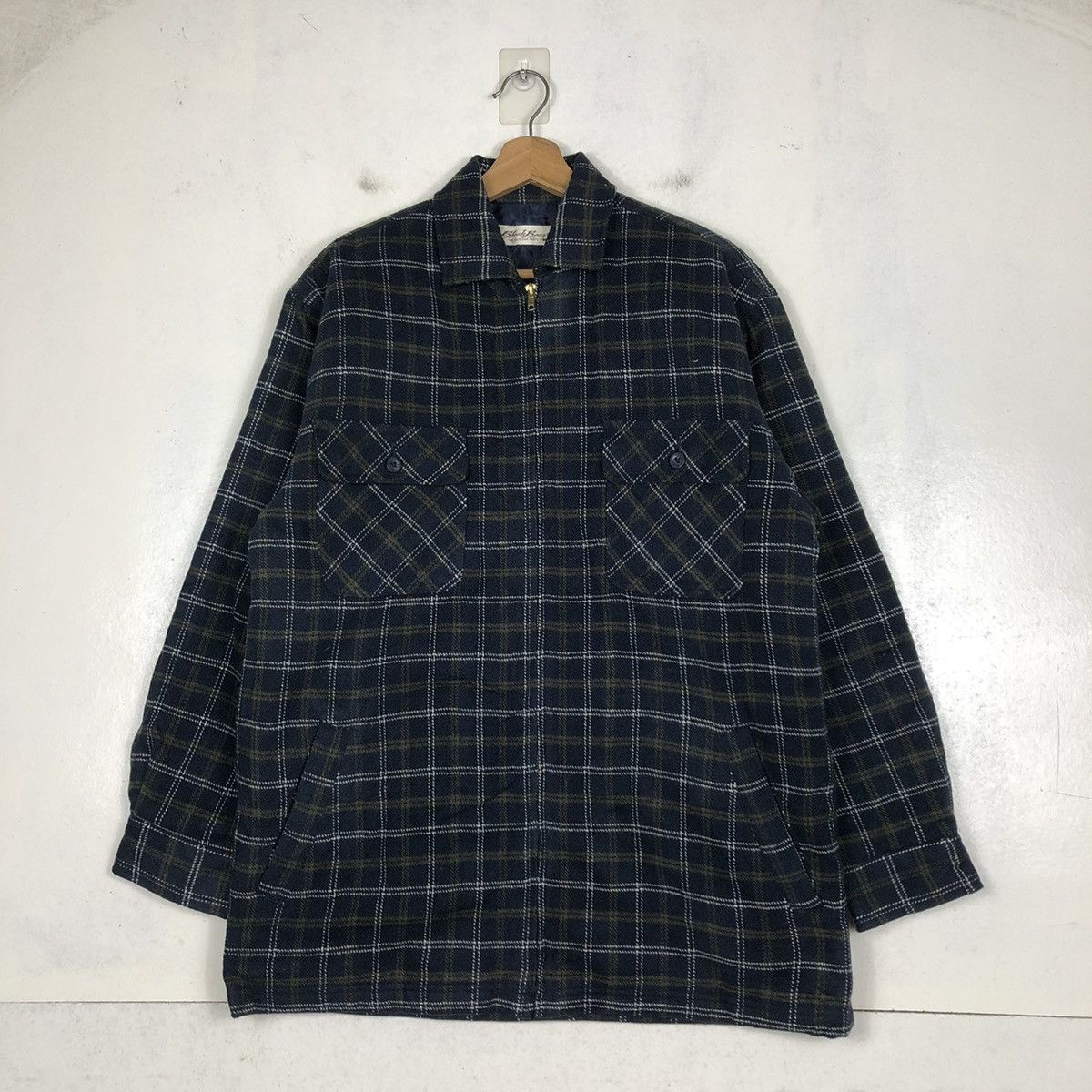 Japanese Brand × Vintage 📌VINTAGE ZIPPER JACKET BLACK BASS TARTAN ISSEY MIYAKE Size US M / EU 48-50 / 2 - 2 Thumbnail