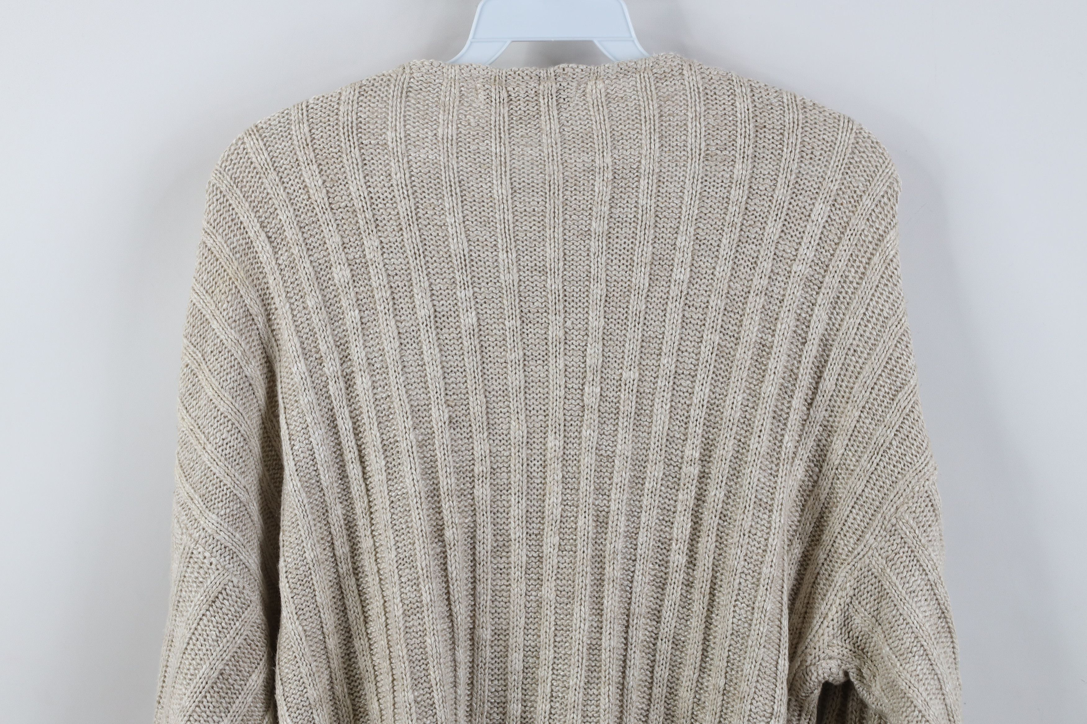 Vintage Vintage 90s Streetwear Oversized Baggy Ribbed Knit Sweater Size S / US 4 / IT 40 - 9 Thumbnail