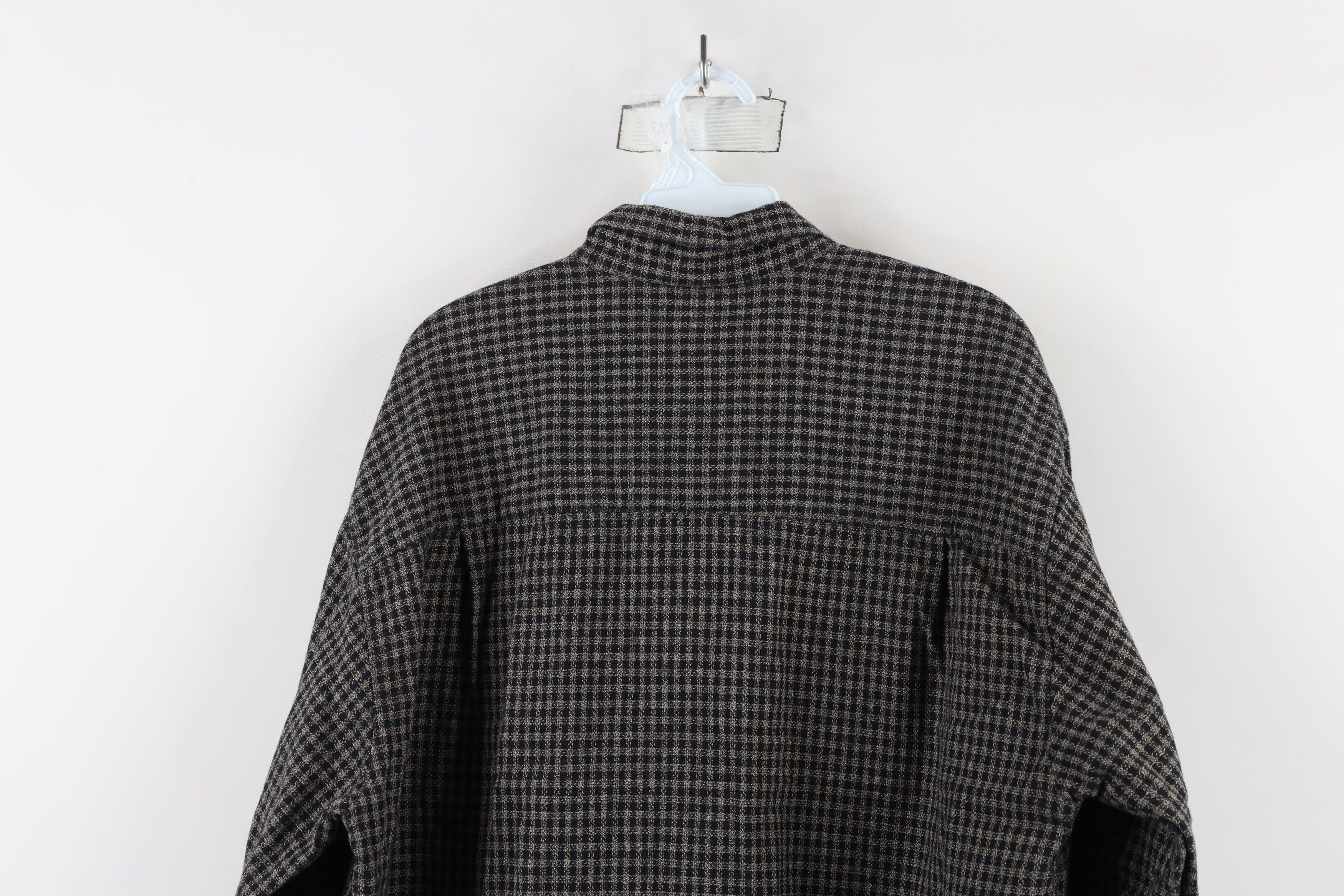 Vintage Vintage 90s Streetwear Collared Button Down Shirt Plaid Size US L / EU 52-54 / 3 - 9 Thumbnail