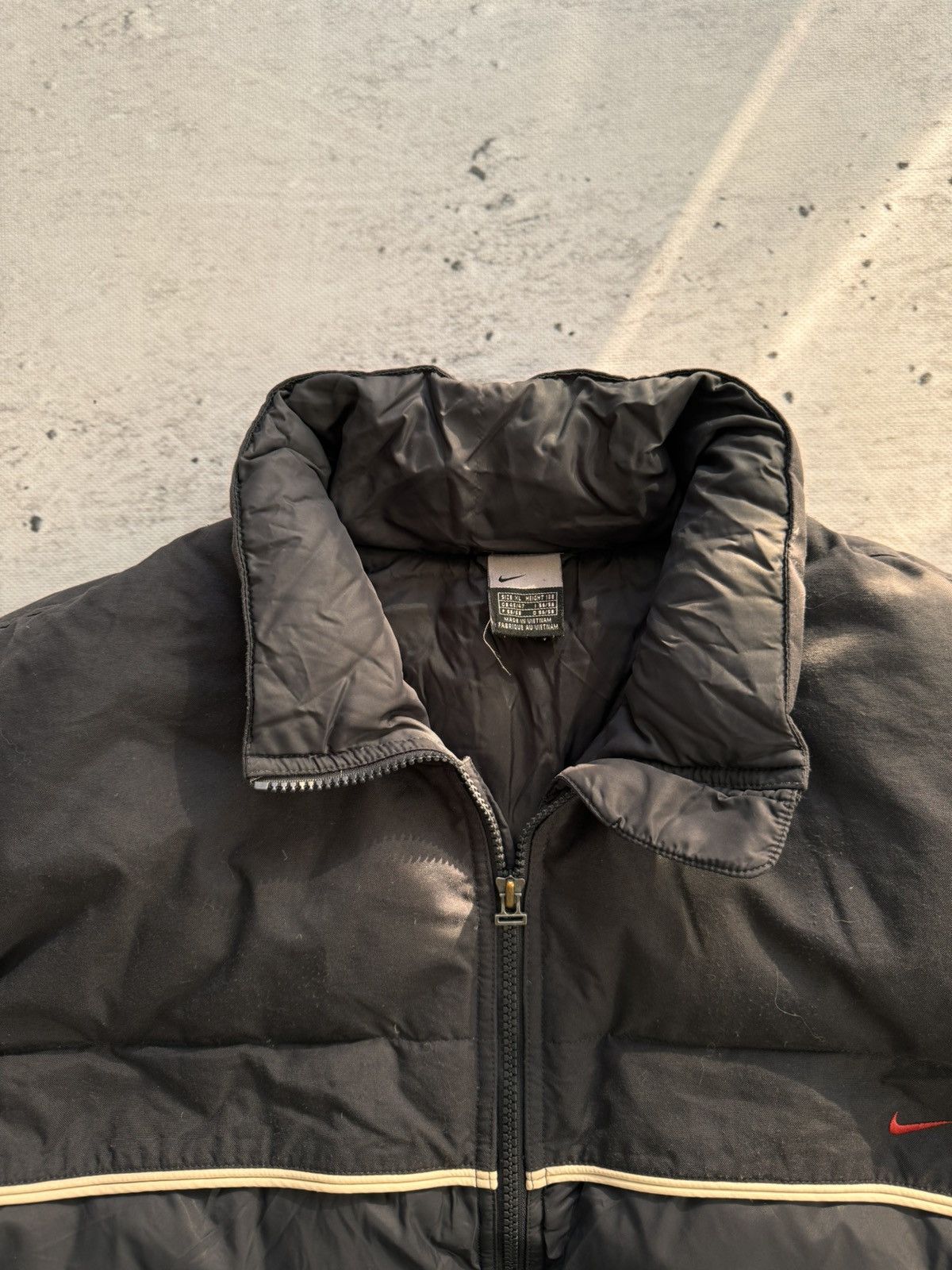 Nike × Nike ACG NIKE PUFFER DOWN BASIC LOGO OVERSIZE NYLON JACKET Size US XL / EU 56 / 4 - 5 Thumbnail