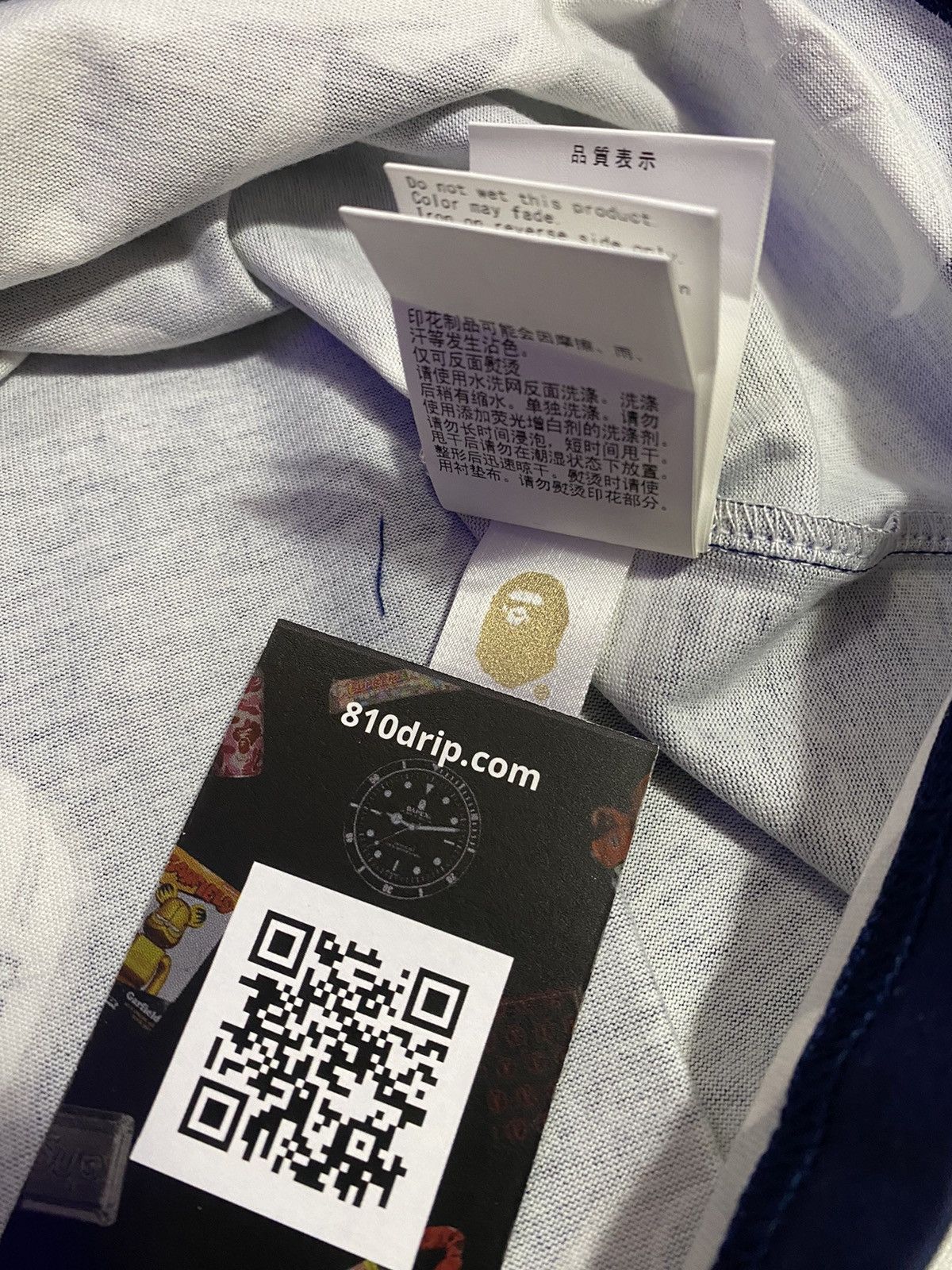 Bape Random Bapesta Tee Size US M / EU 48-50 / 2 - 6 Thumbnail