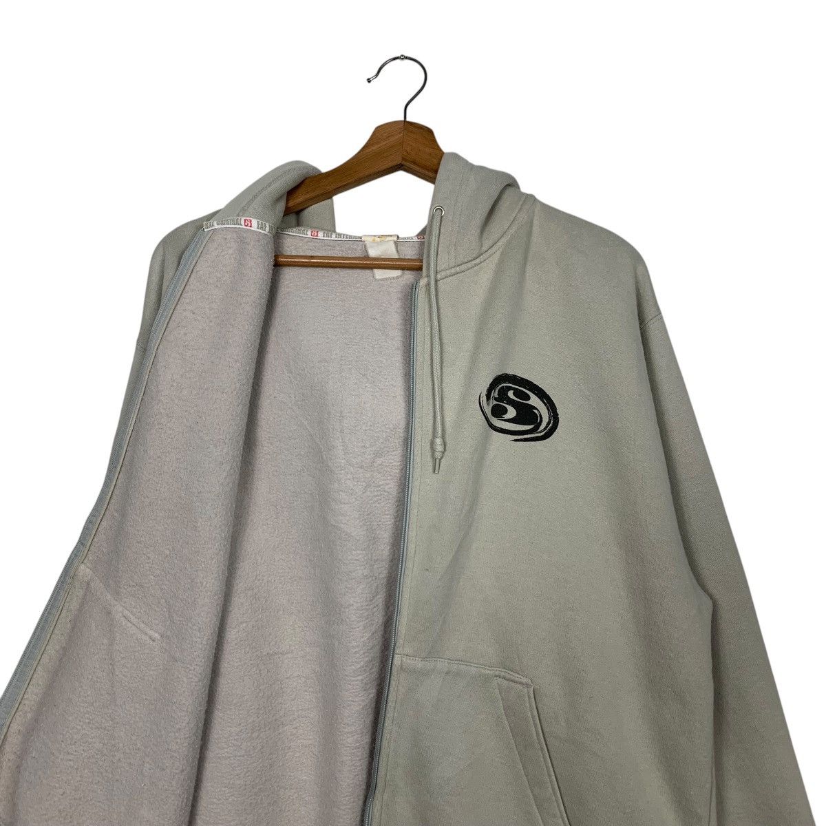 Vintage FAF INTERNATIONAL Big Logo Surfing Zipper Hoodies #2529-C114 Size US L / EU 52-54 / 3 - 13 Thumbnail