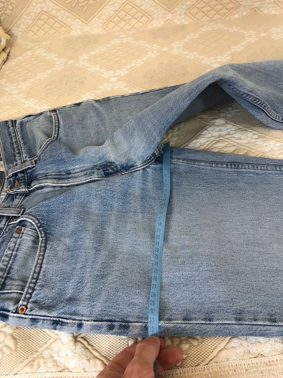 Levi's 🔥 Vintage Levis 550 31x32 Denim Washed Pants Jeans Size US 32 / EU 48 - 11 Thumbnail