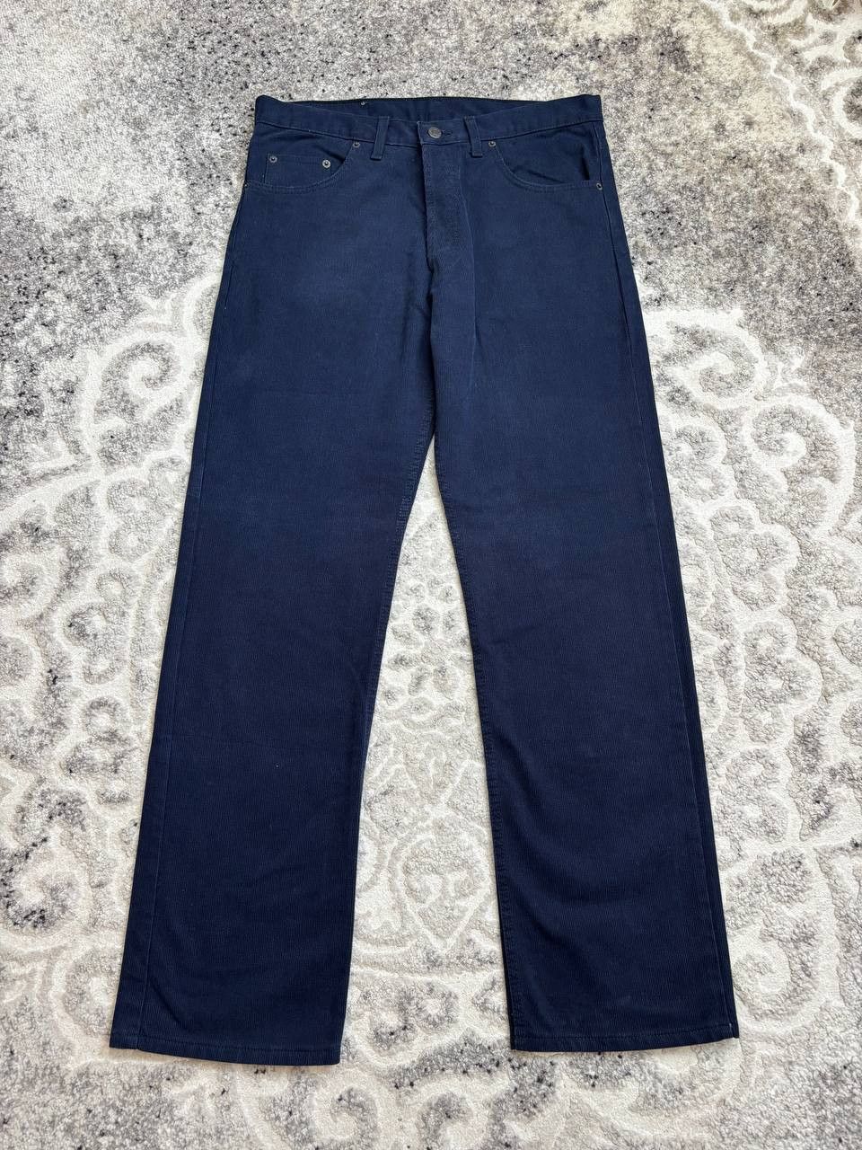 Levi's Rare Levi's 501 W33 Made in Italy Textured Navy Size US 33 - 4 Thumbnail