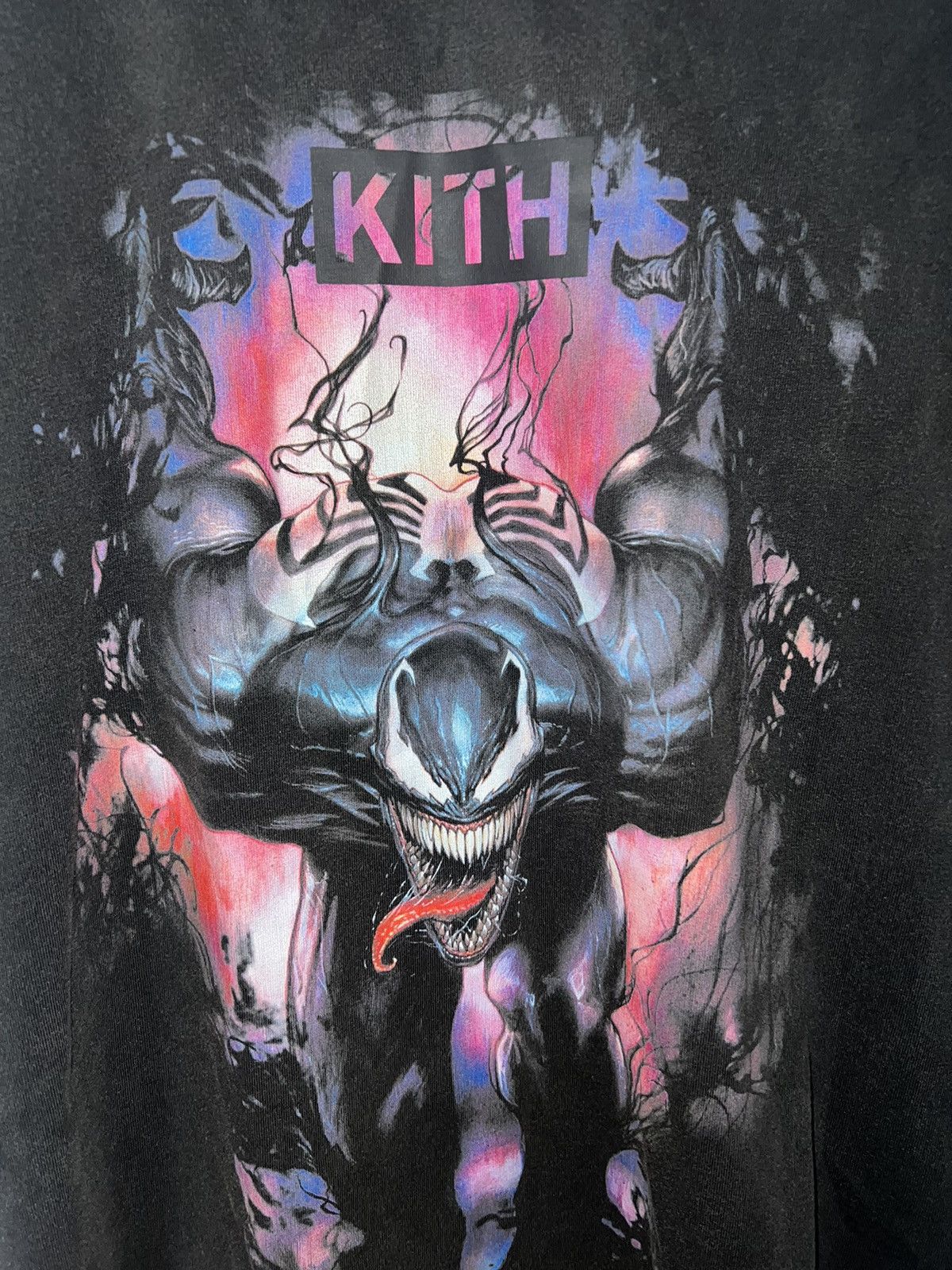 Kith × Marvel Comics Kith x Marvel Symbiote Vintage Tee Black Size US L / EU 52-54 / 3 - 8 Thumbnail