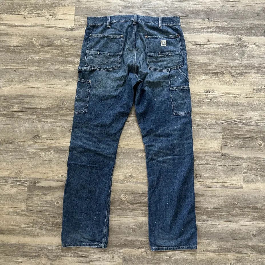 Polo Ralph Lauren Vintage Polo Ralph Lauren Denim Carpenter Double Knees Size US 36 / EU 52 - 5 Thumbnail