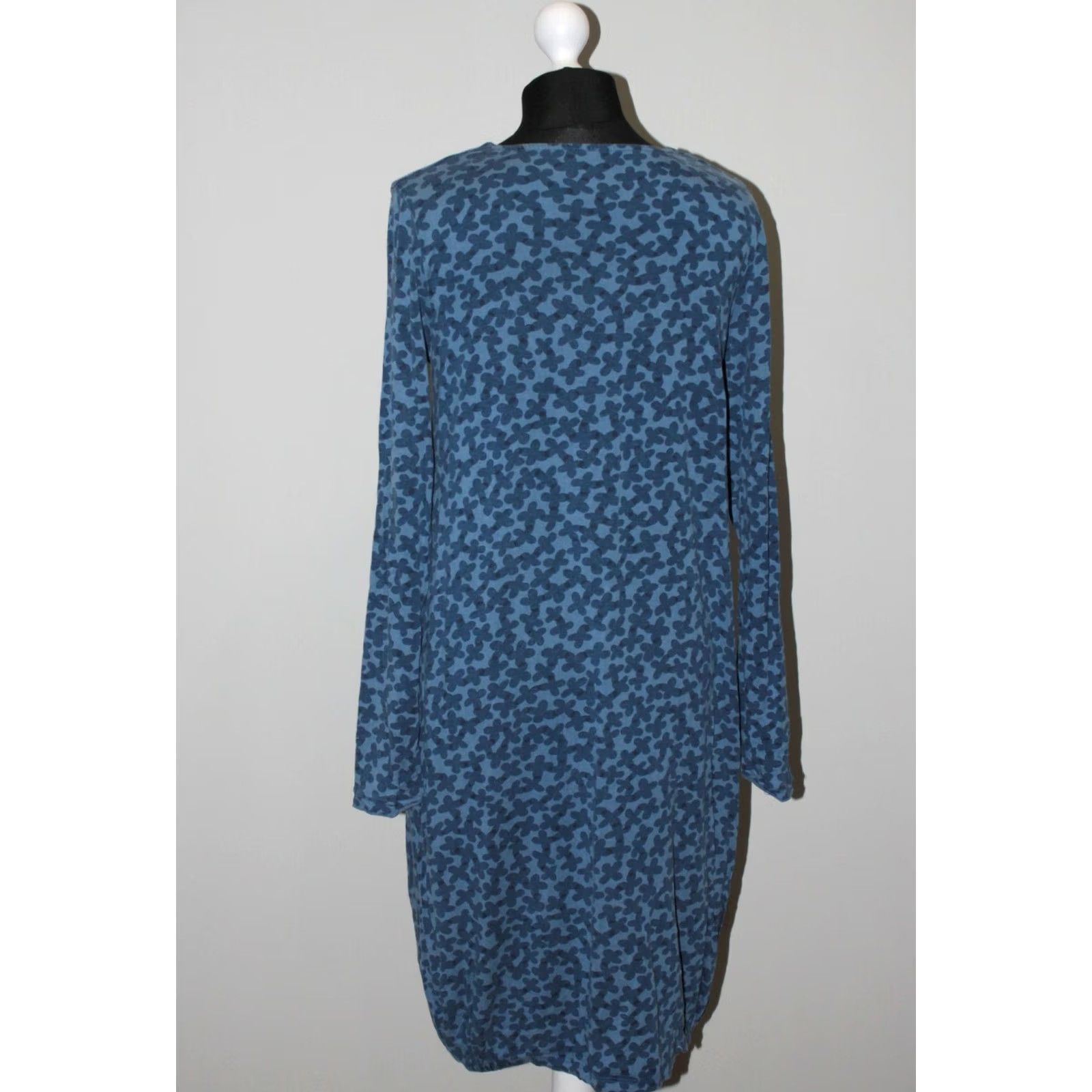 Vintage Gudrun Sjoden womens blue tencel dress Size M Size M / US 6-8 / IT 42-44 - 3 Thumbnail