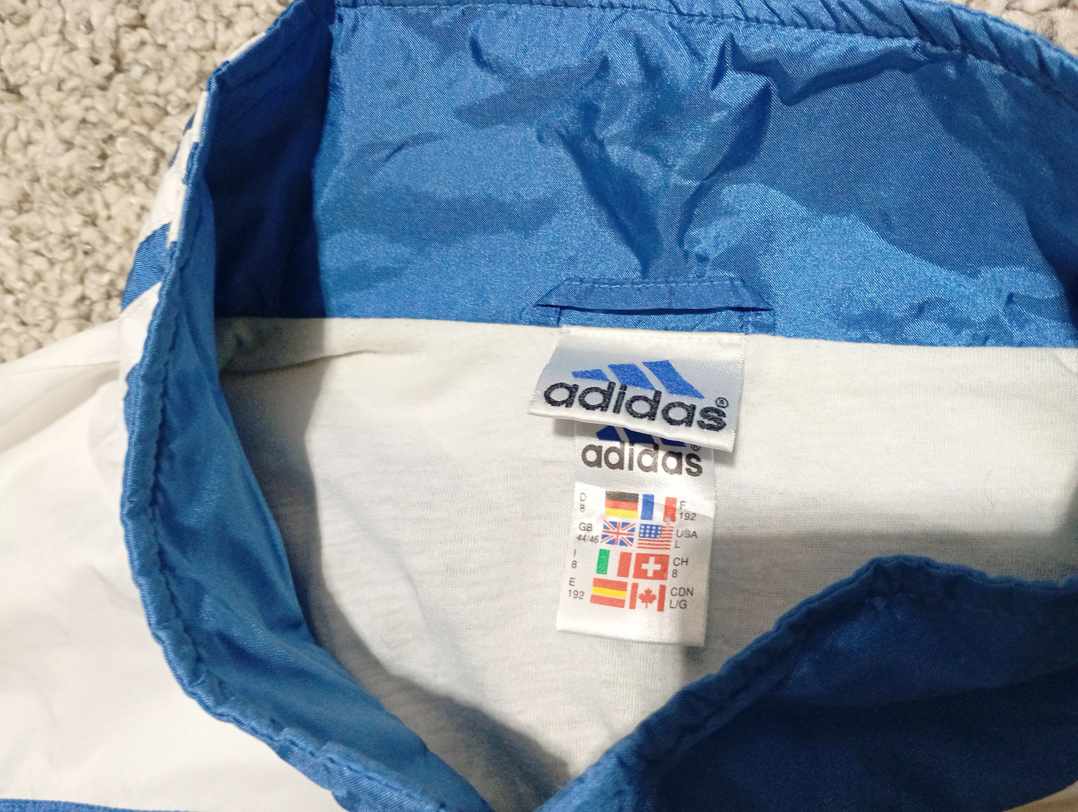 Adidas ADIDAS VINTAGE 90S NYLON TRACK JACKET Size US L / EU 52-54 / 3 - 8 Thumbnail
