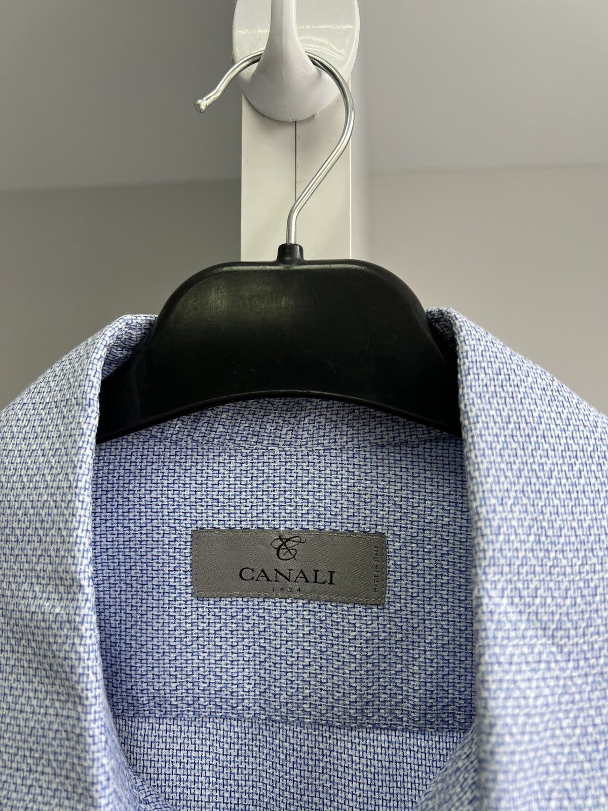 Canali × Designer × Vintage Vintage Canali Luxury Old Money style Button Up Shirt Size US M / EU 48-50 / 2 - 7 Thumbnail
