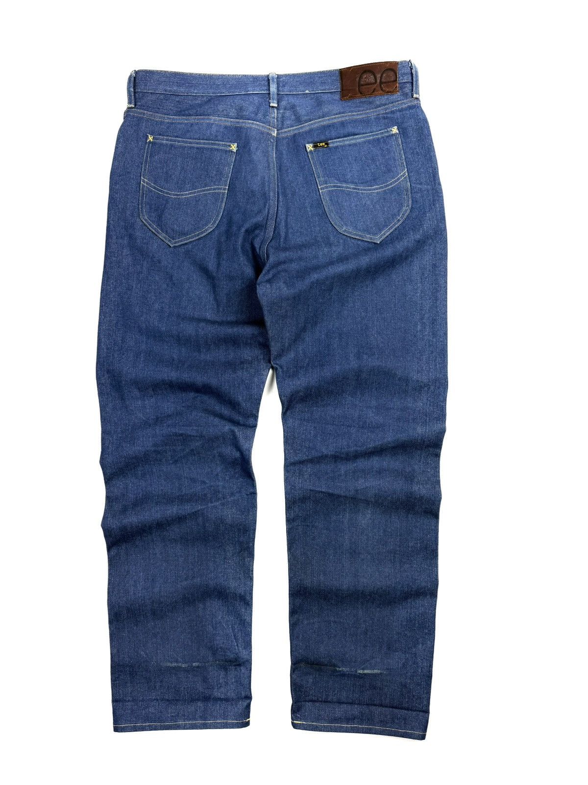 Lee Lee 101 Natural Indigo Jeans Japanese Selvedge Denim Blue L Size US 34 / EU 50 - 1 Thumbnail